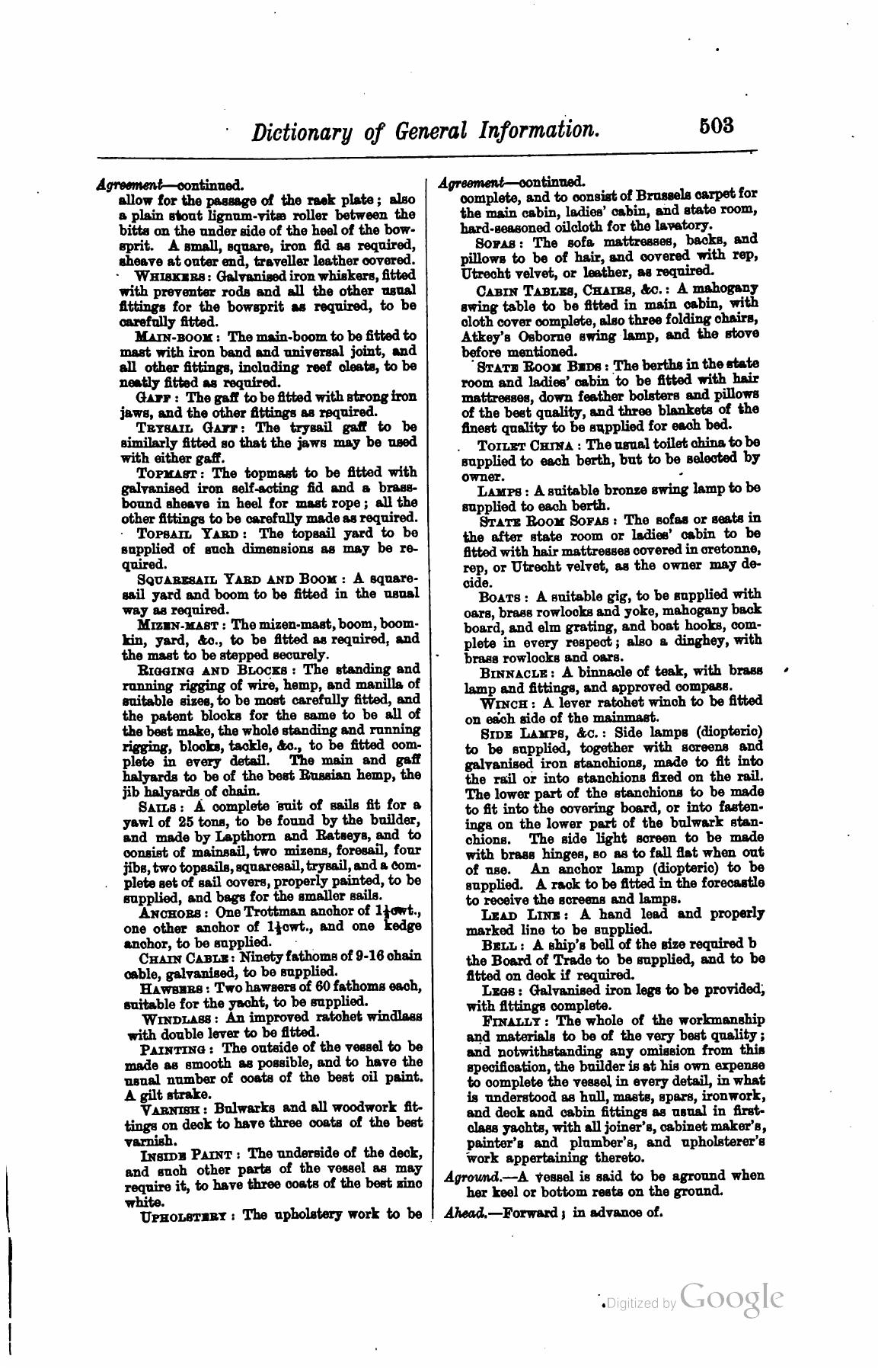 A Manual of Yacht and Boat Sailing — страница 669