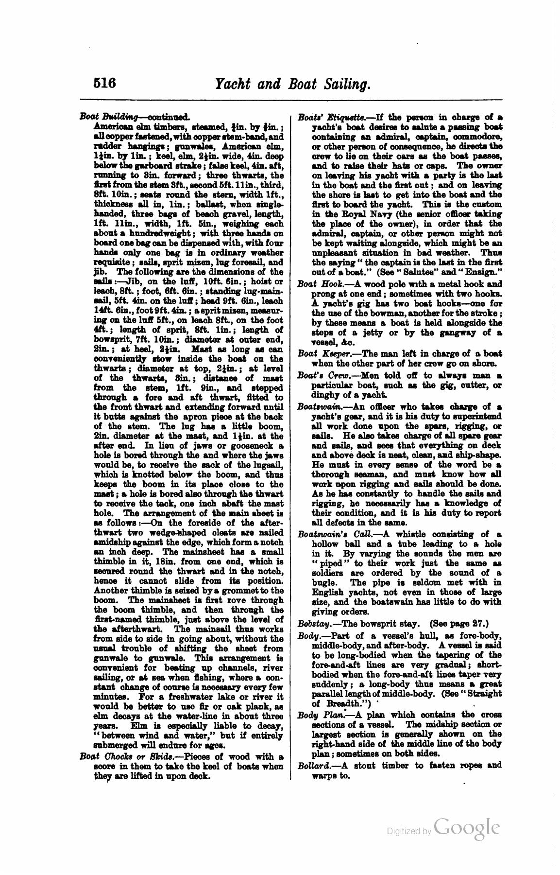 A Manual of Yacht and Boat Sailing — страница 682