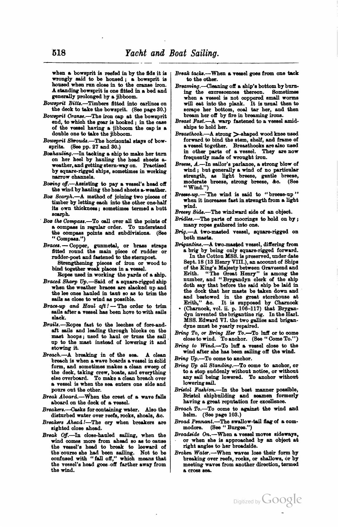 A Manual of Yacht and Boat Sailing — страница 684