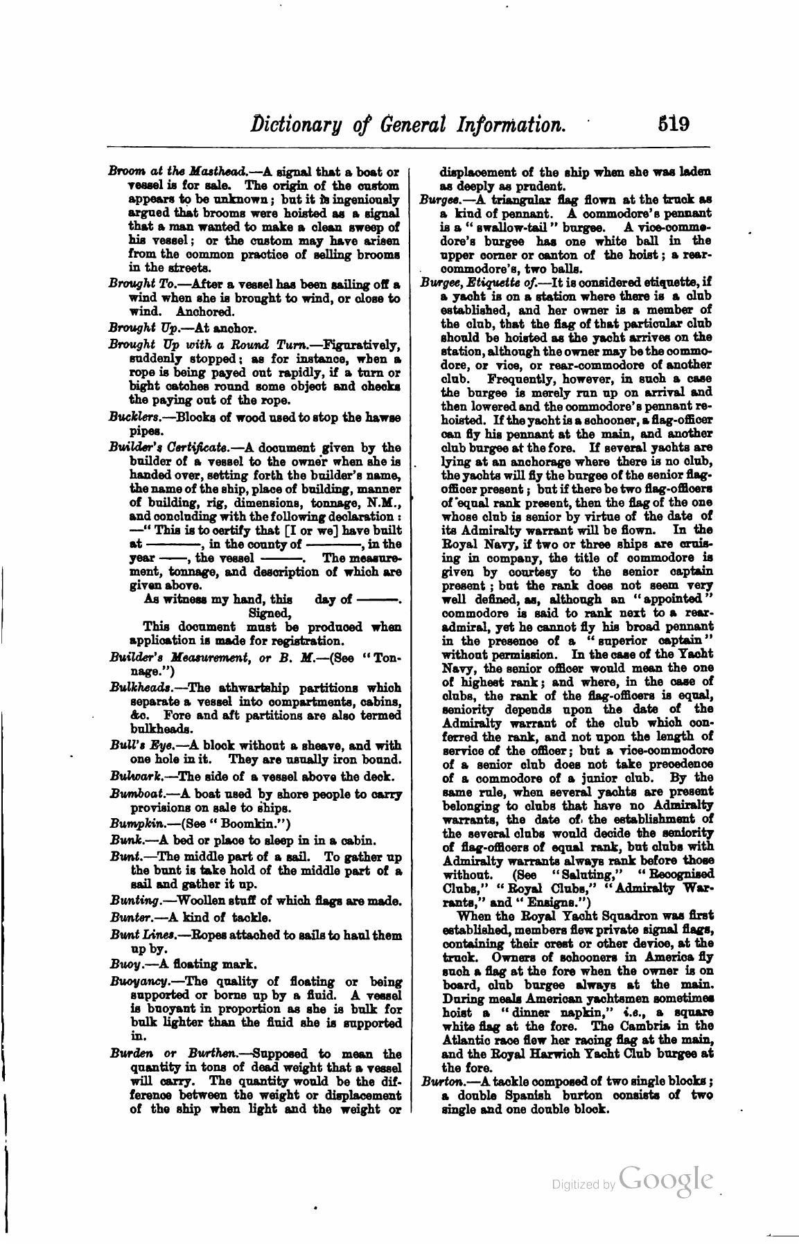 A Manual of Yacht and Boat Sailing — страница 685