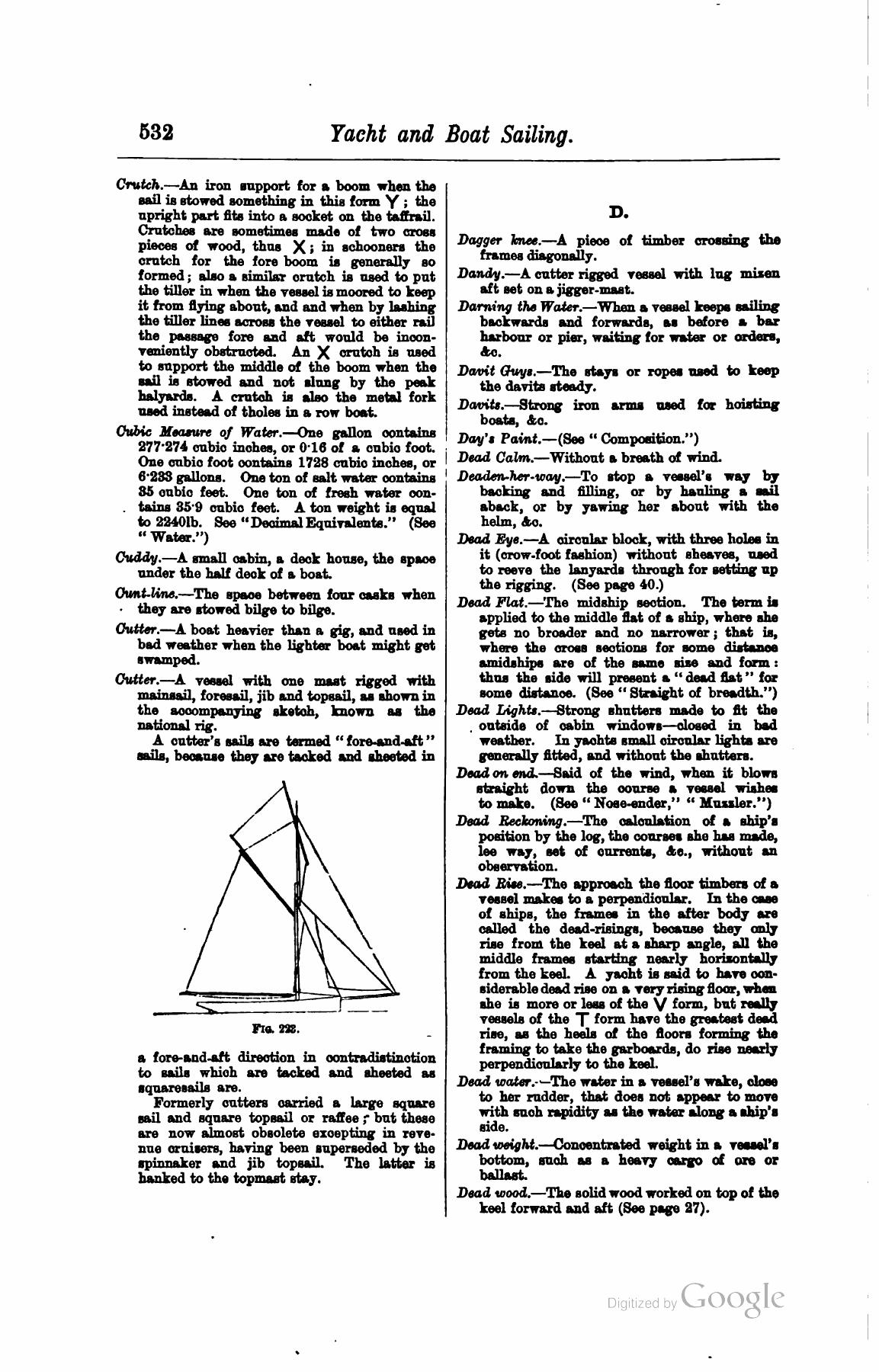 A Manual of Yacht and Boat Sailing — страница 700