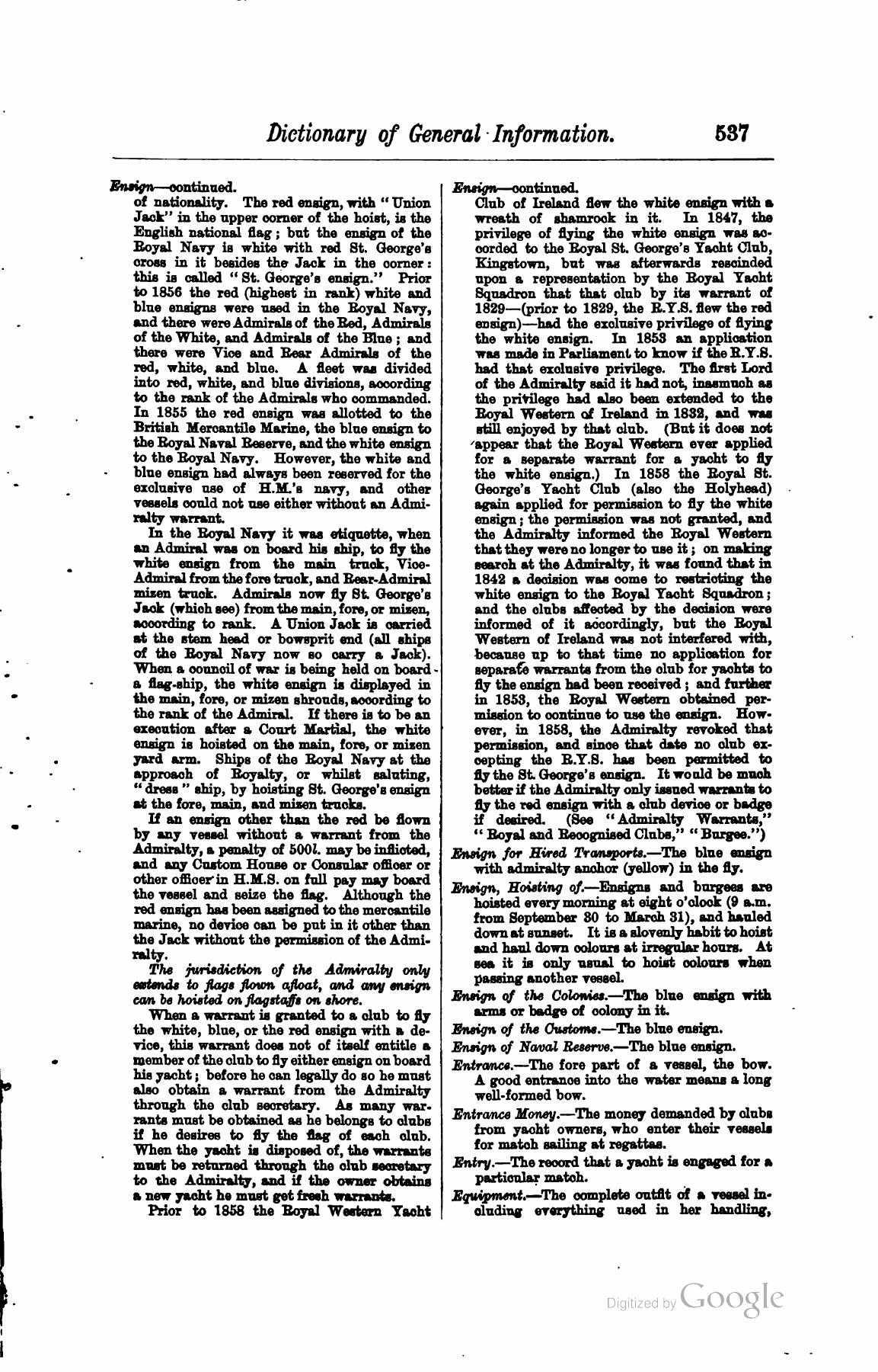 A Manual of Yacht and Boat Sailing — страница 705