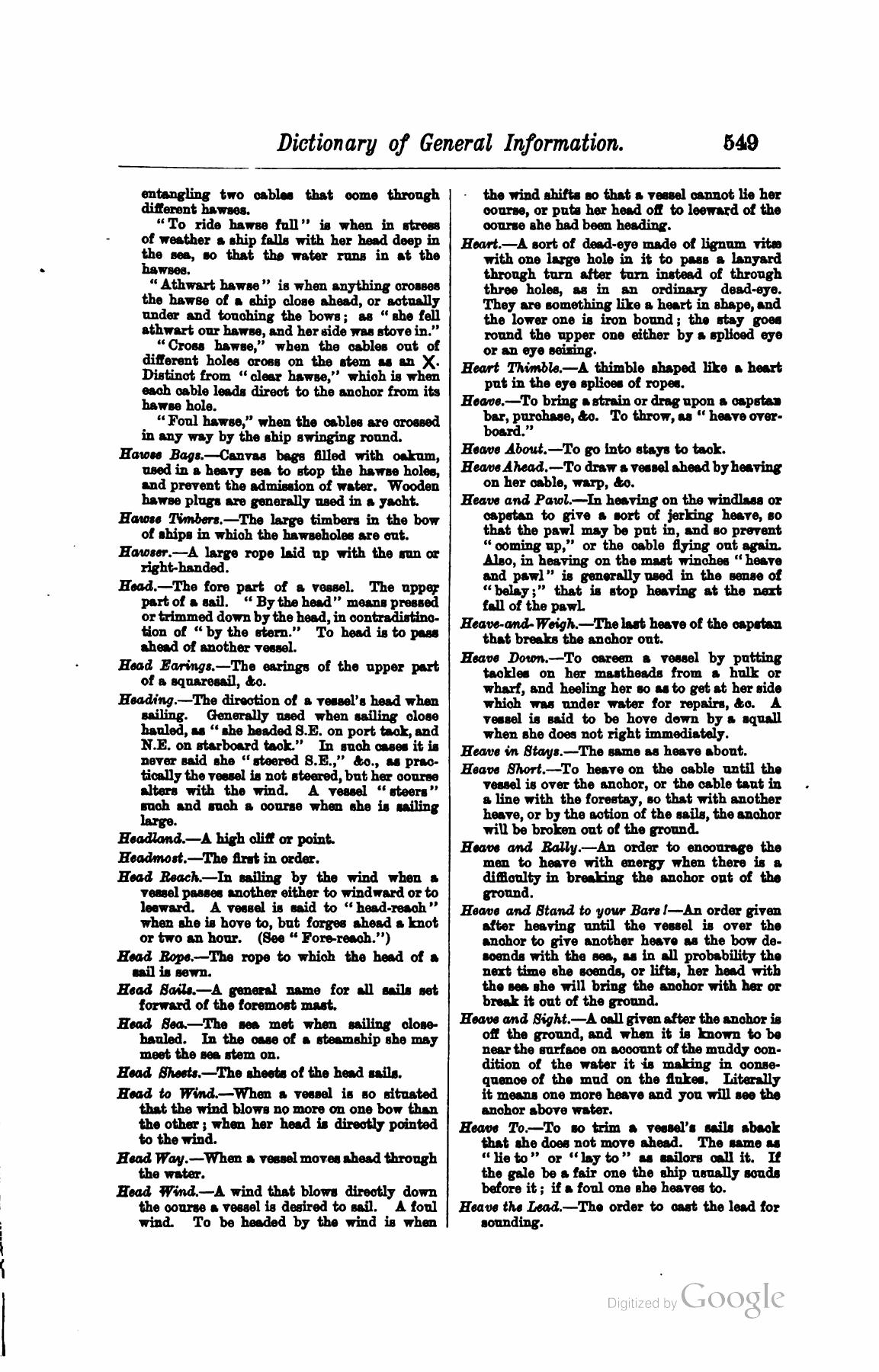 A Manual of Yacht and Boat Sailing — страница 717