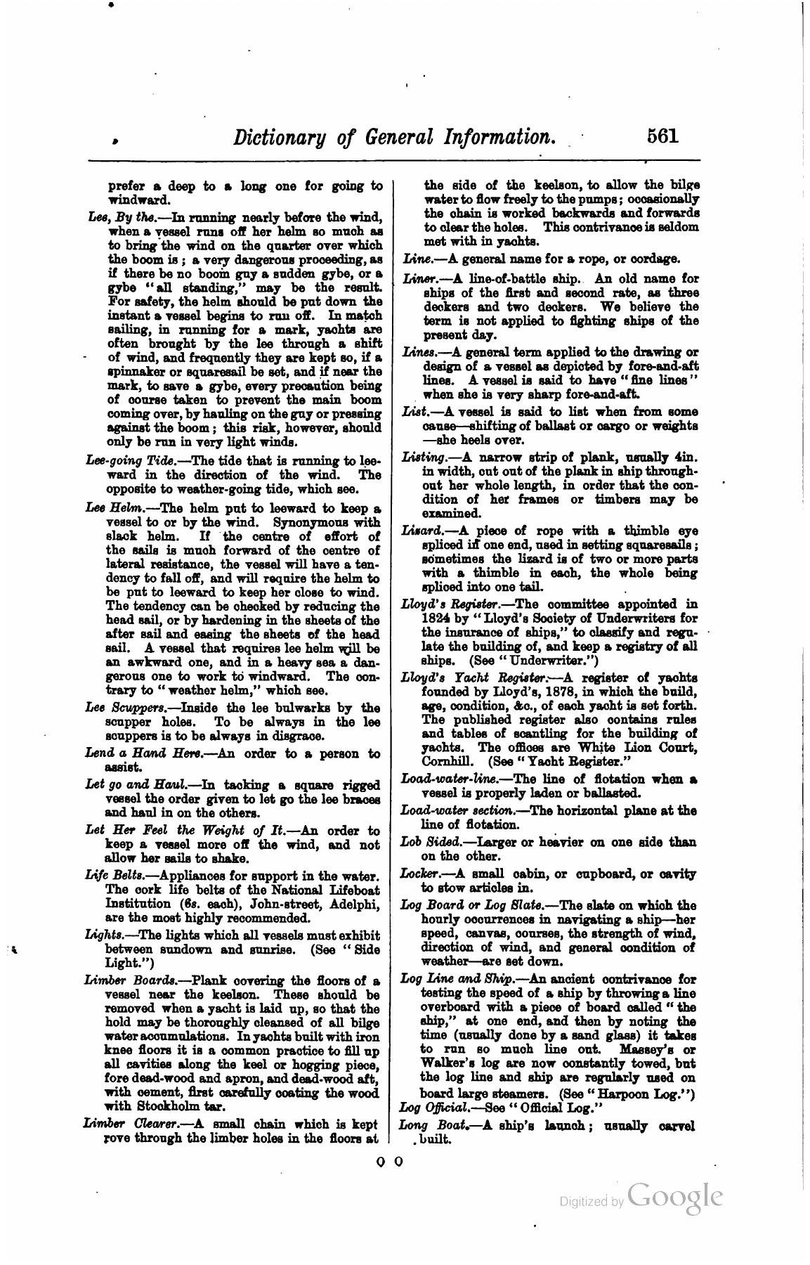 A Manual of Yacht and Boat Sailing — страница 731