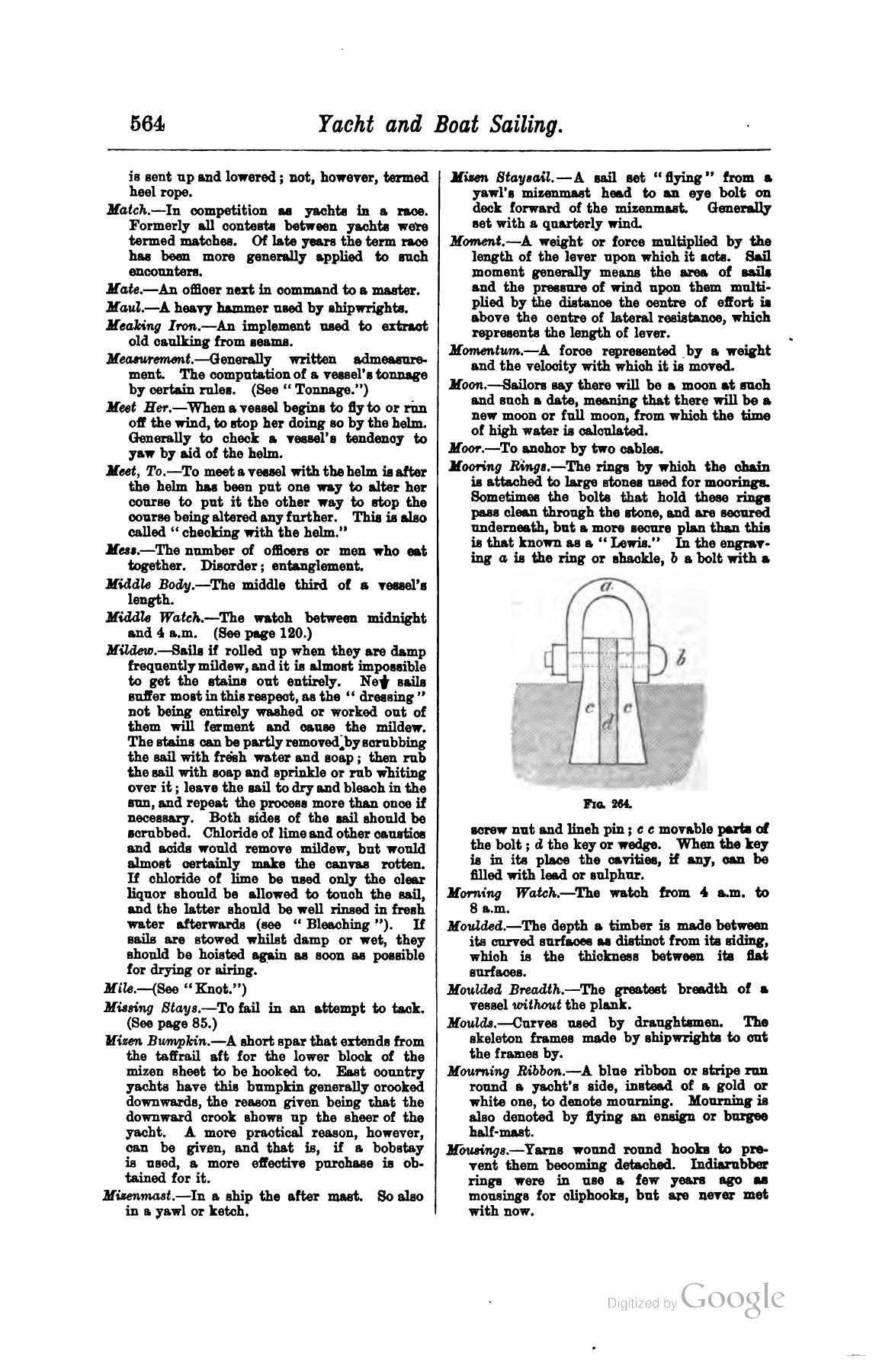 A Manual of Yacht and Boat Sailing — страница 734