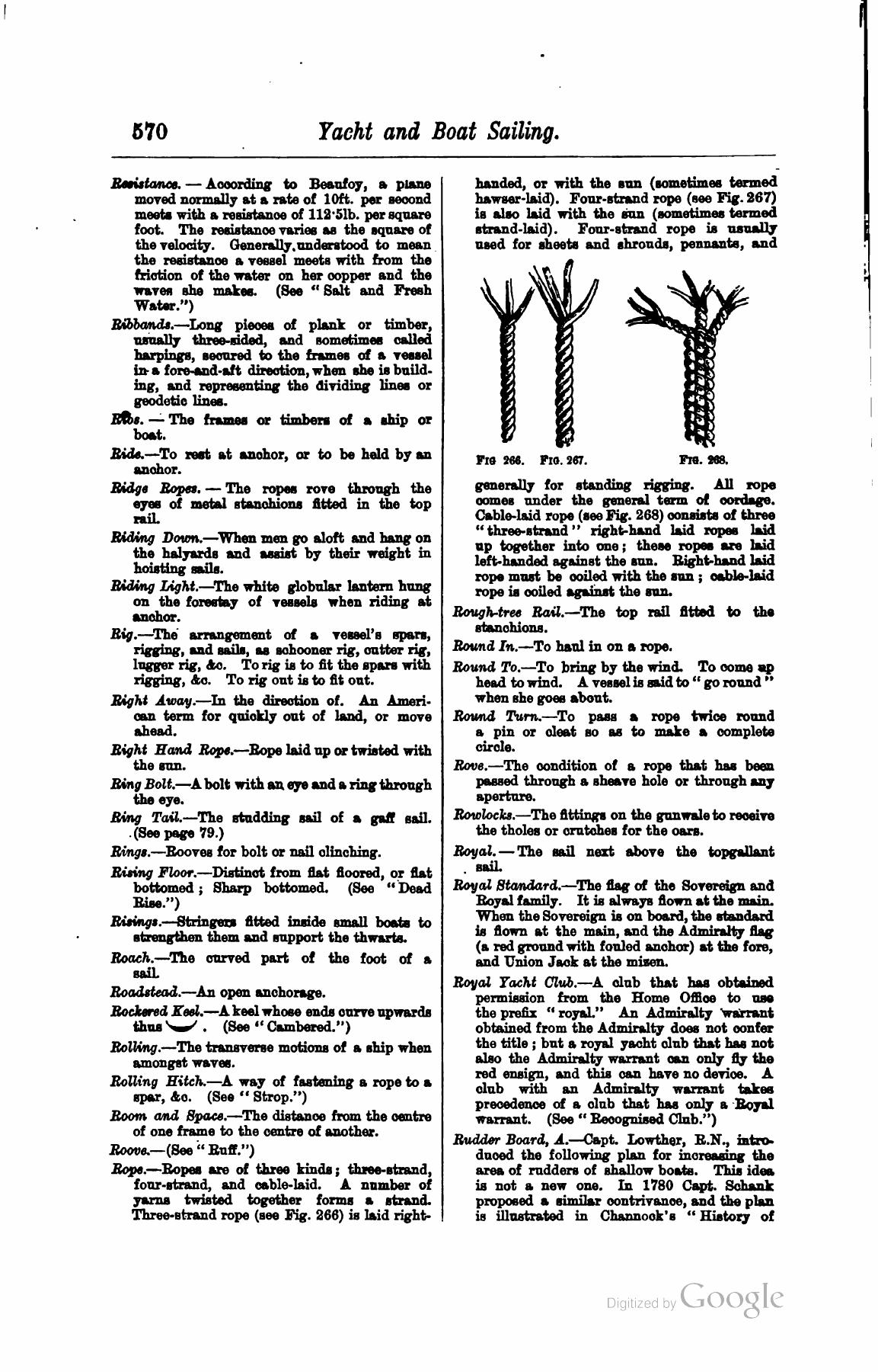 A Manual of Yacht and Boat Sailing — страница 740