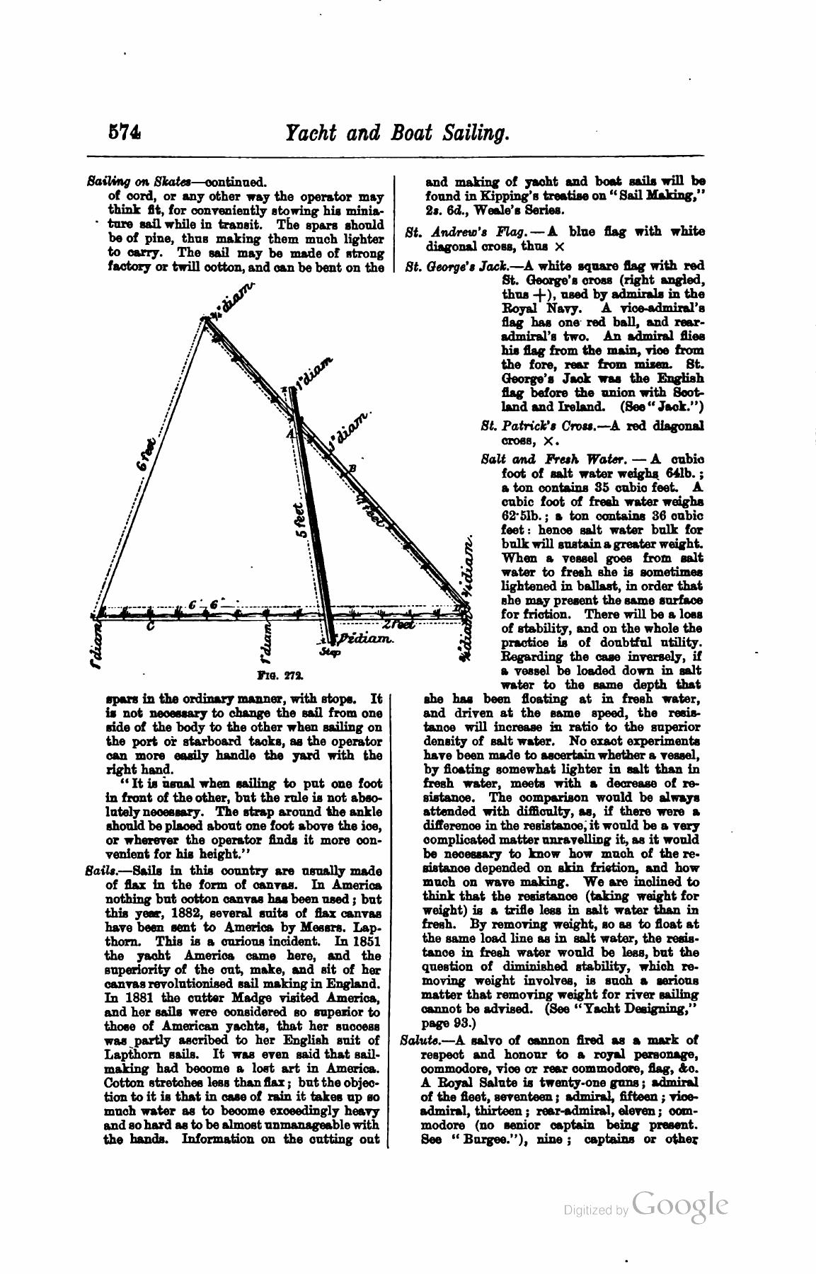 A Manual of Yacht and Boat Sailing — страница 744