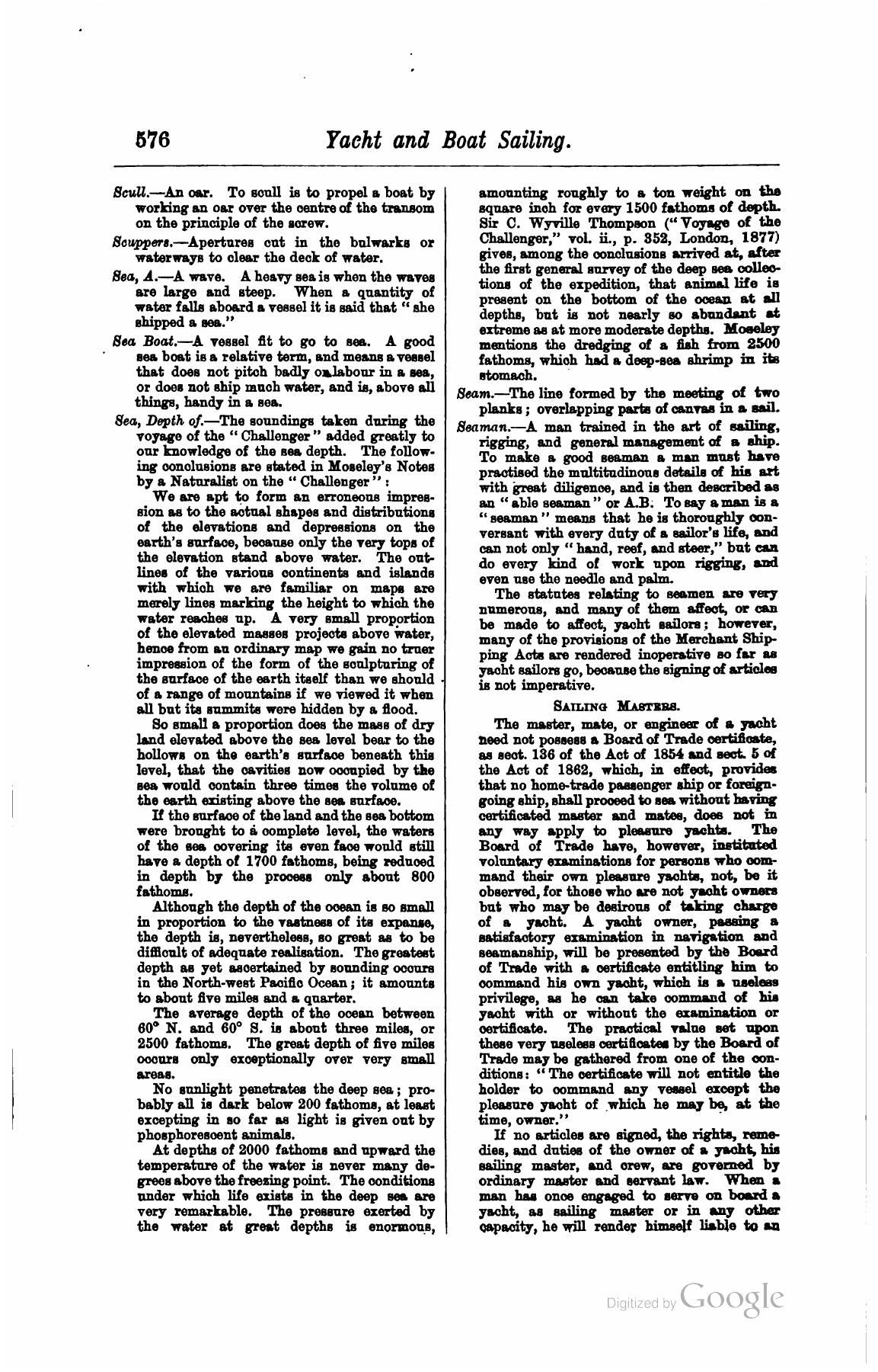 A Manual of Yacht and Boat Sailing — страница 746