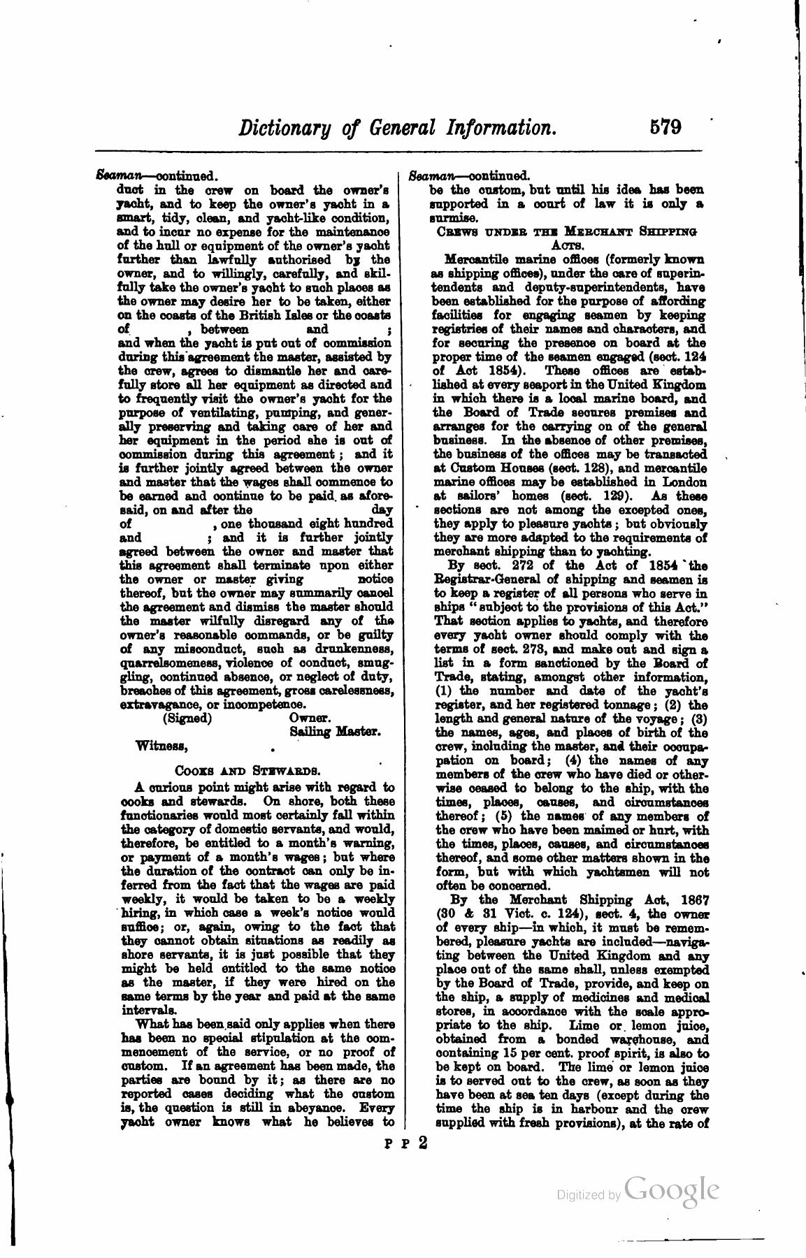 A Manual of Yacht and Boat Sailing — страница 749