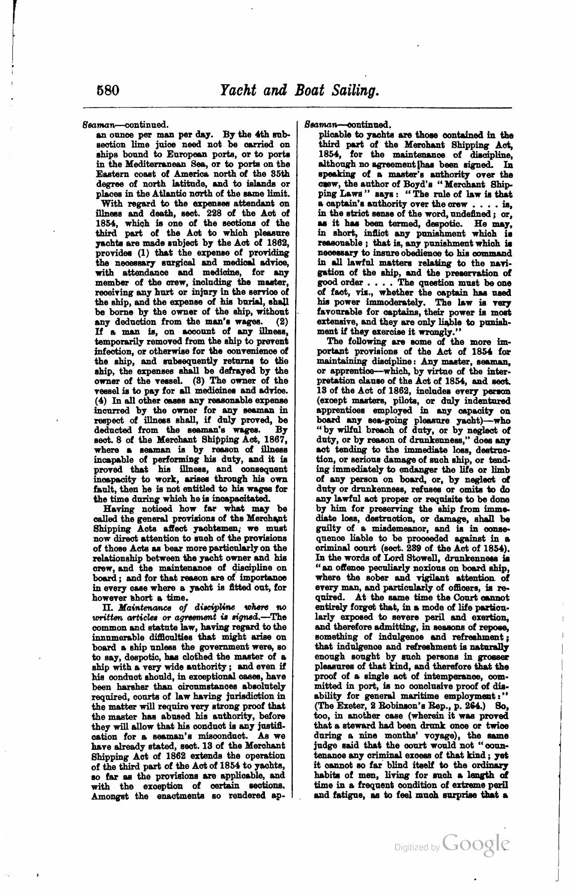 A Manual of Yacht and Boat Sailing — страница 750