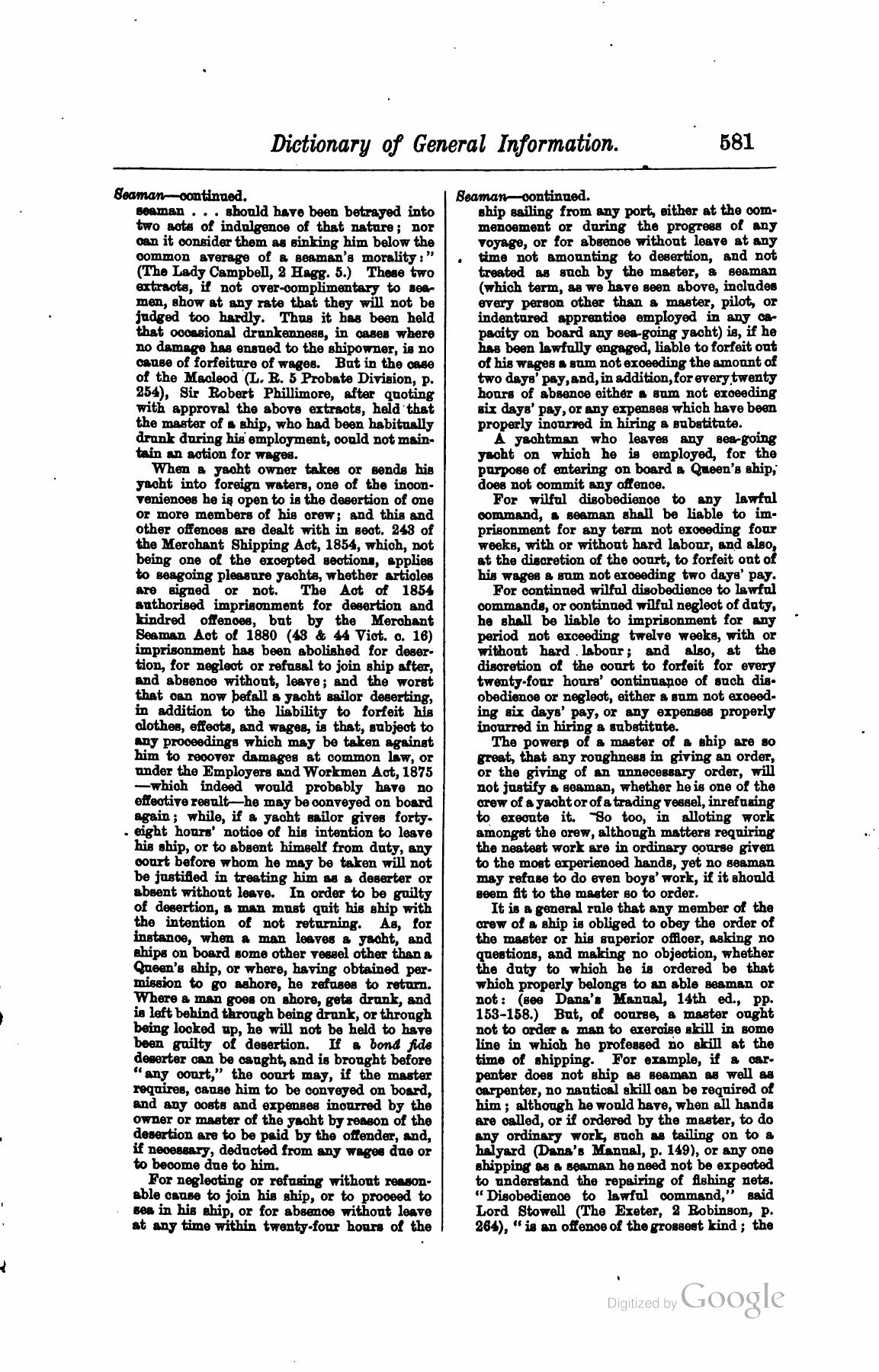 A Manual of Yacht and Boat Sailing — страница 751