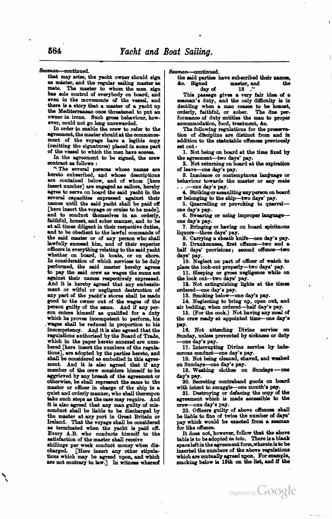 A Manual of Yacht and Boat Sailing — страница 754