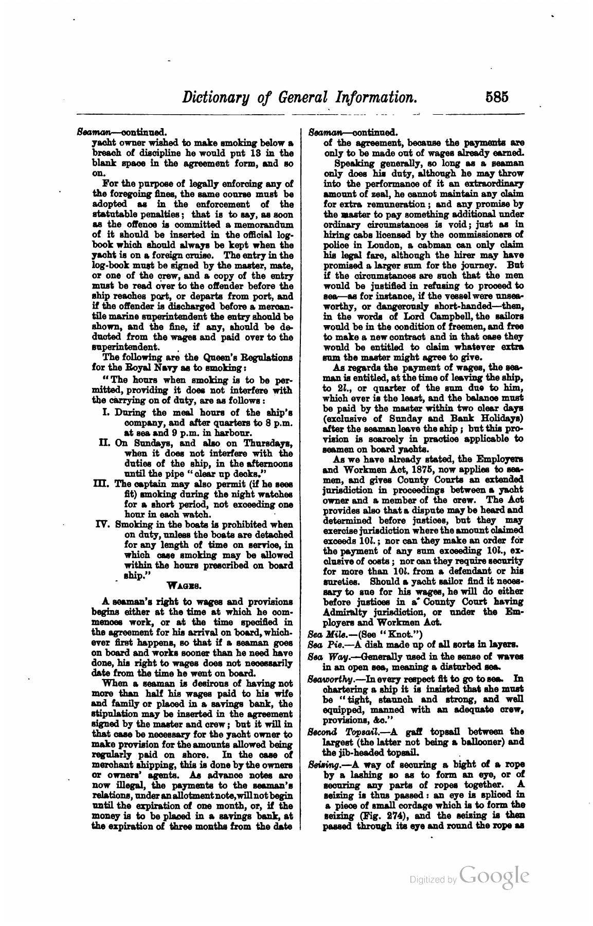 A Manual of Yacht and Boat Sailing — страница 755