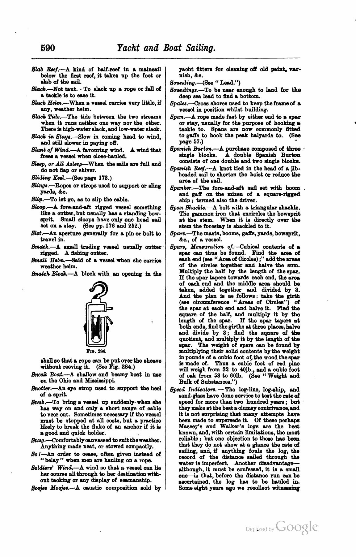 A Manual of Yacht and Boat Sailing — страница 760