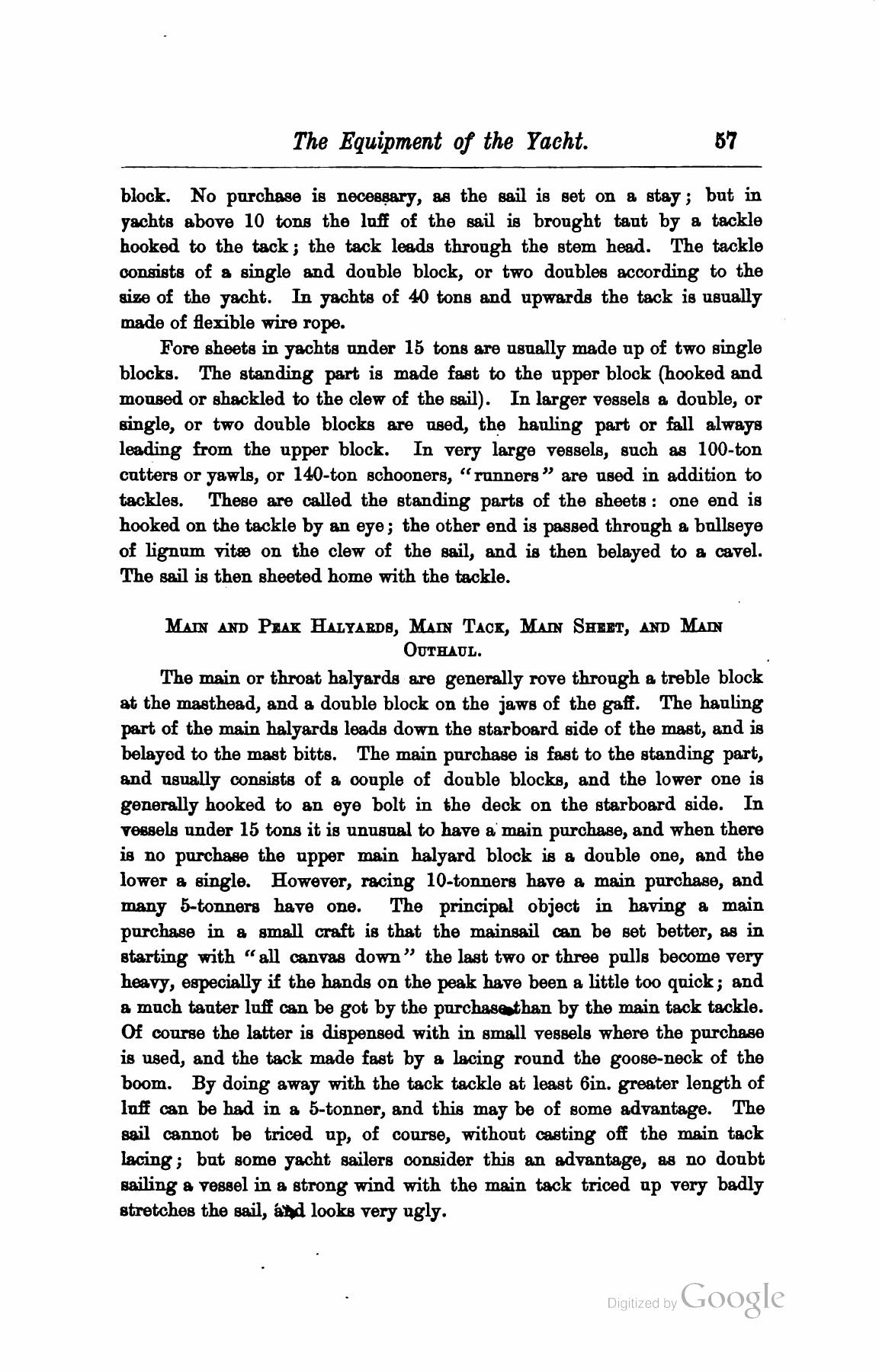 A Manual of Yacht and Boat Sailing — страница 73