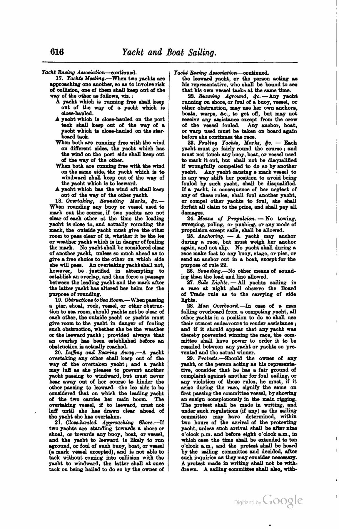 A Manual of Yacht and Boat Sailing — страница 786