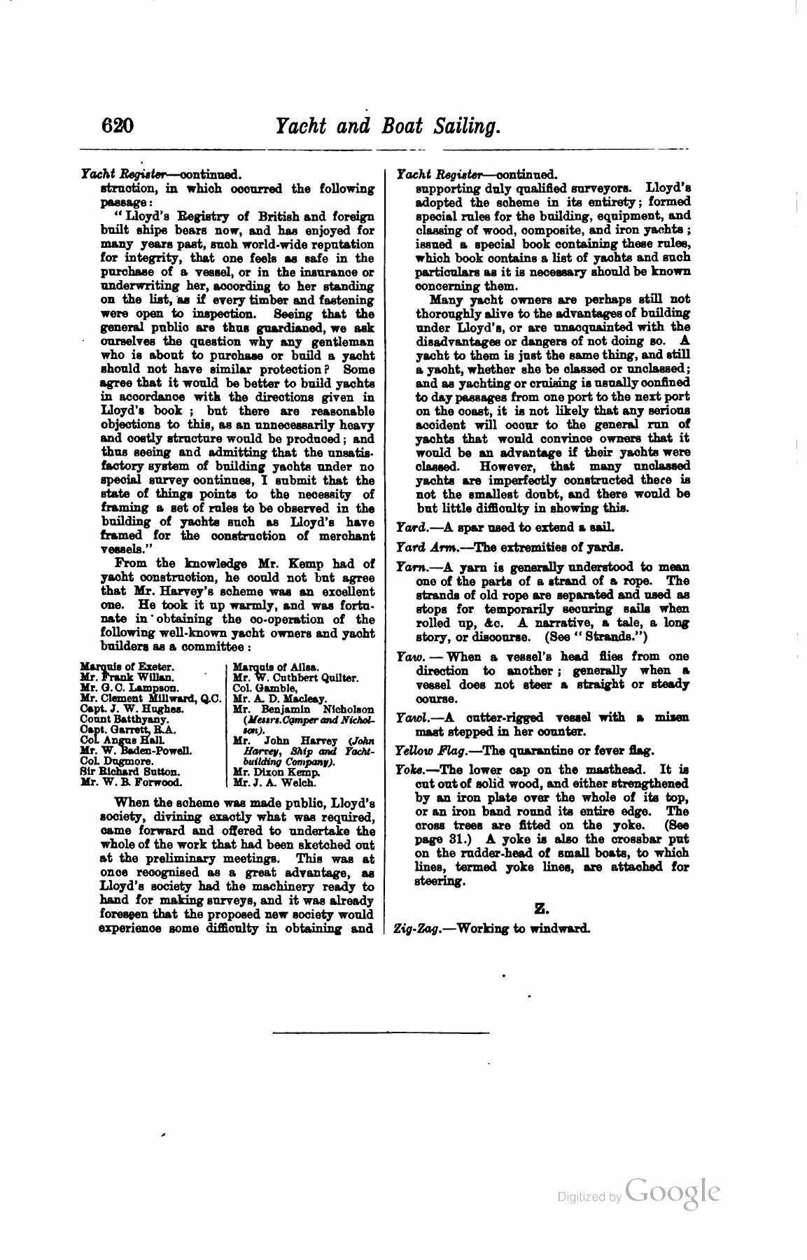 A Manual of Yacht and Boat Sailing — страница 790