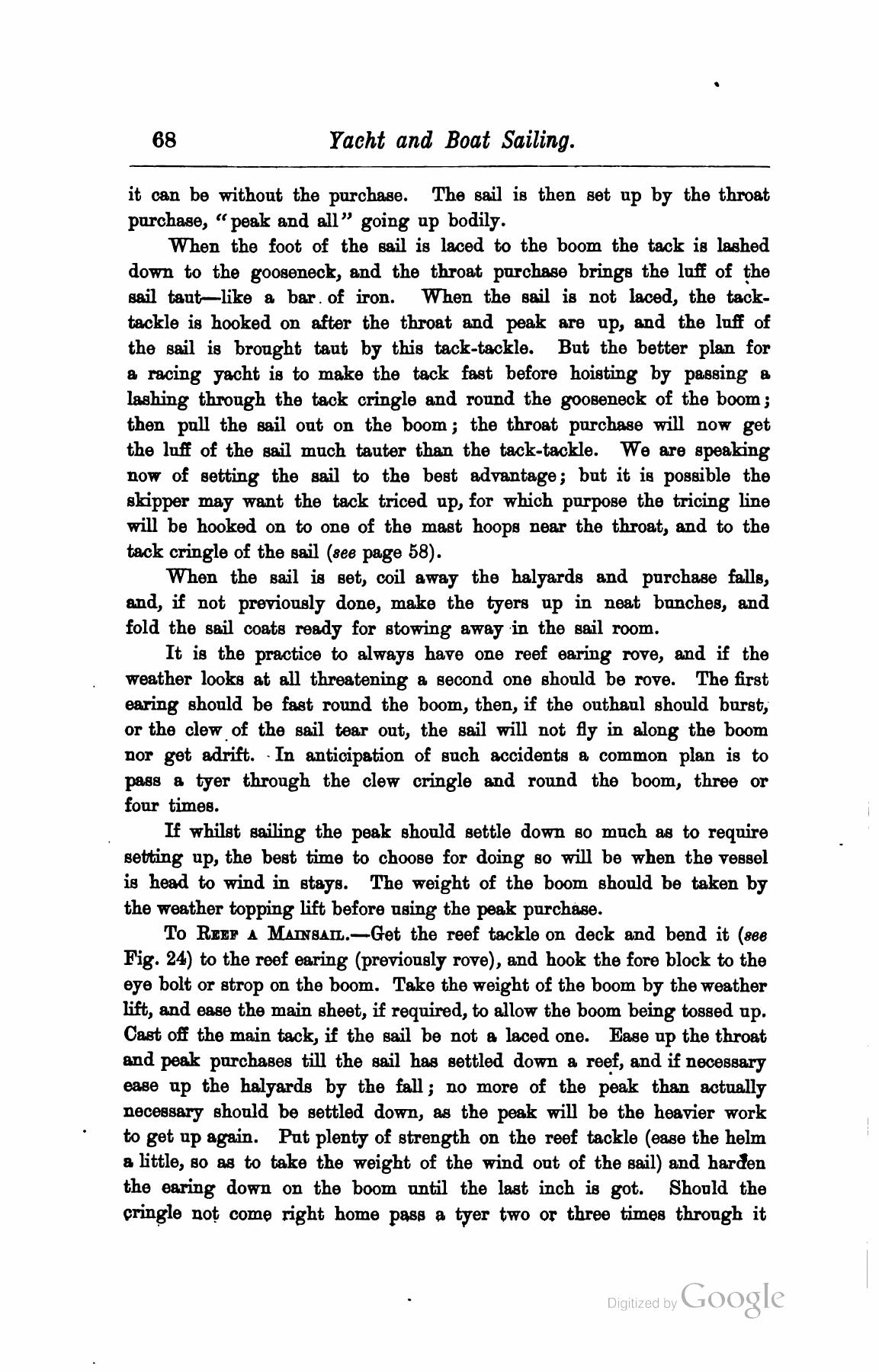 A Manual of Yacht and Boat Sailing — страница 84