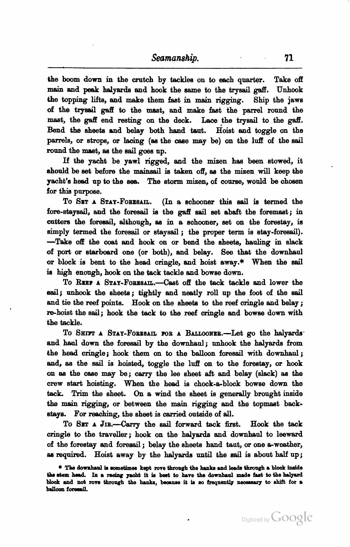 A Manual of Yacht and Boat Sailing — страница 87