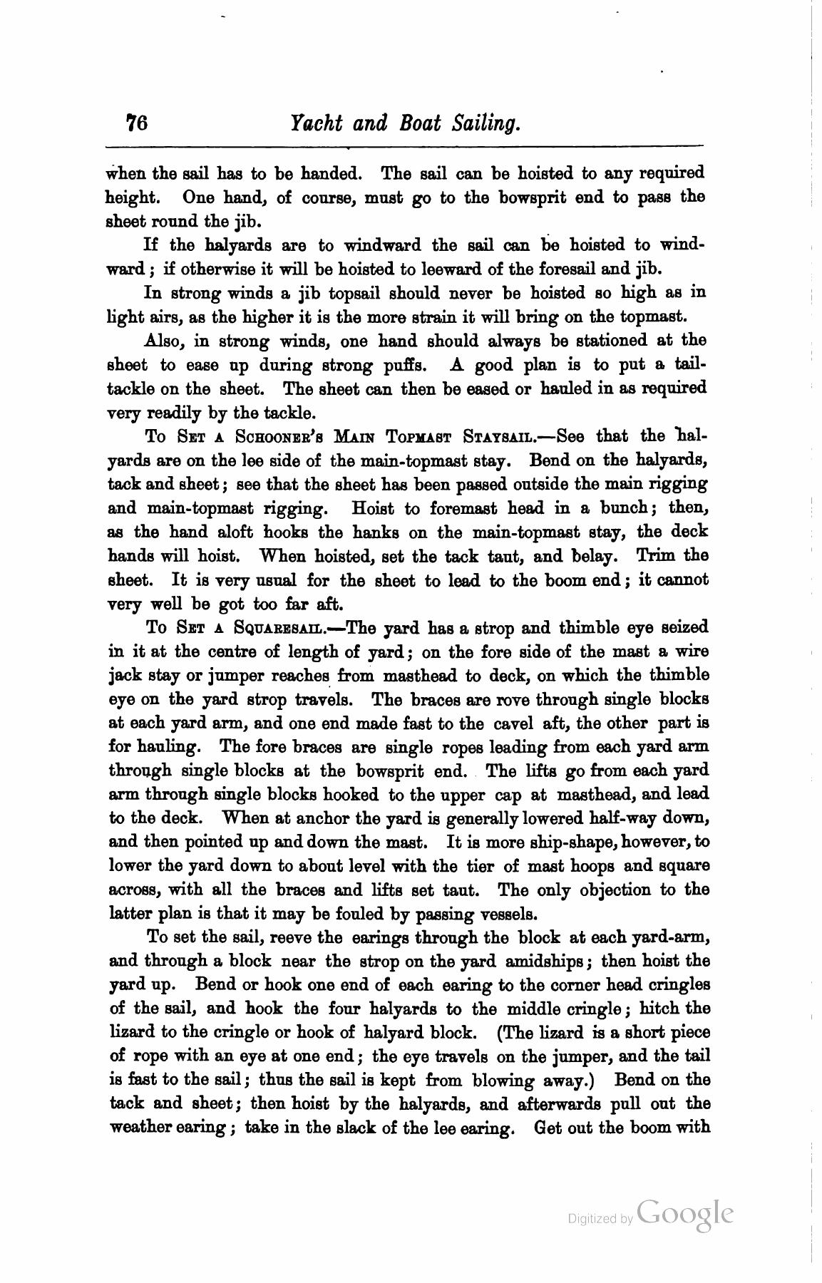 A Manual of Yacht and Boat Sailing — страница 92