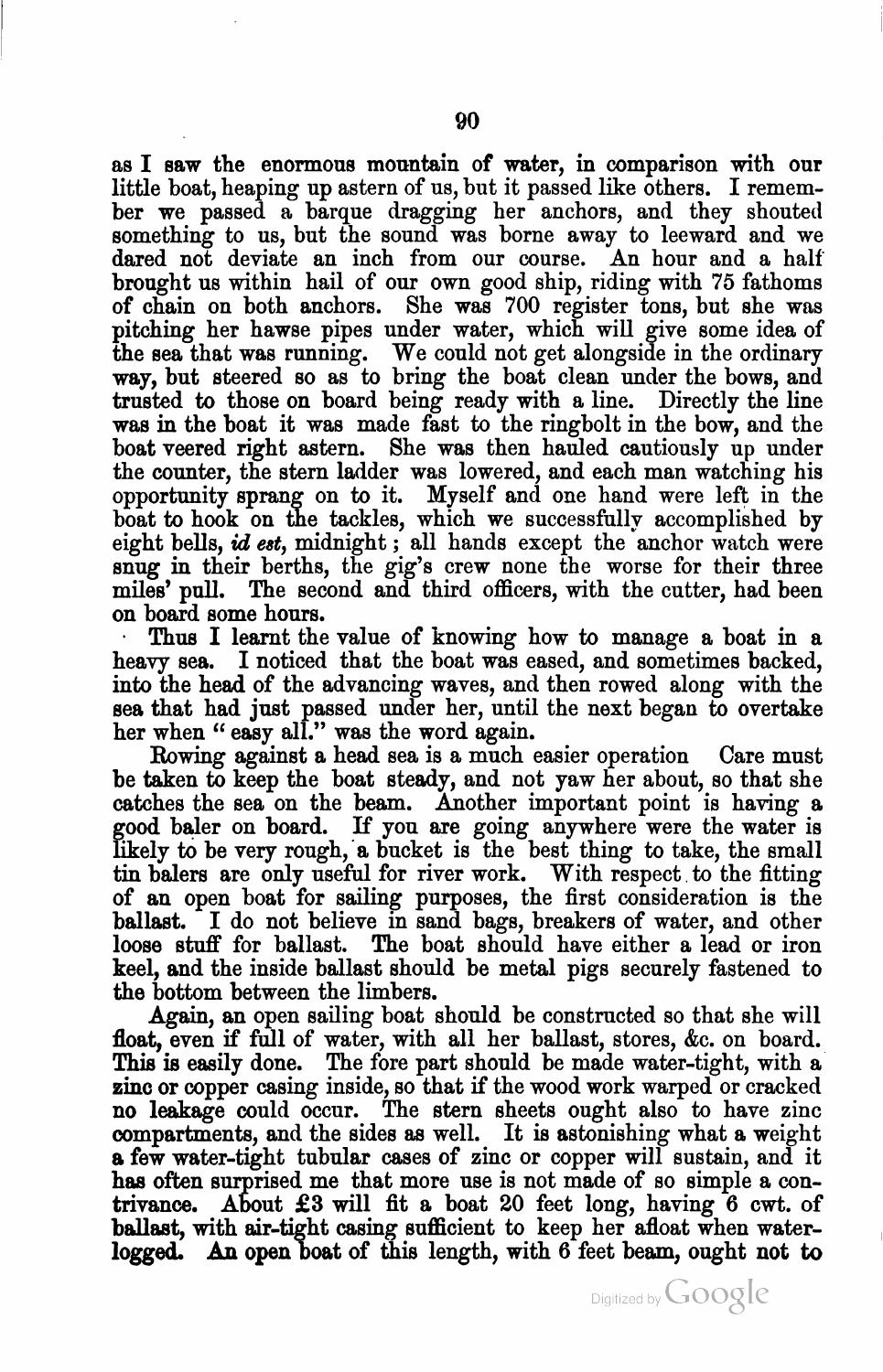 A Treatise on the Construction, Rigging, and Handling of Model Yachts, Ships and Steamers — страница 101