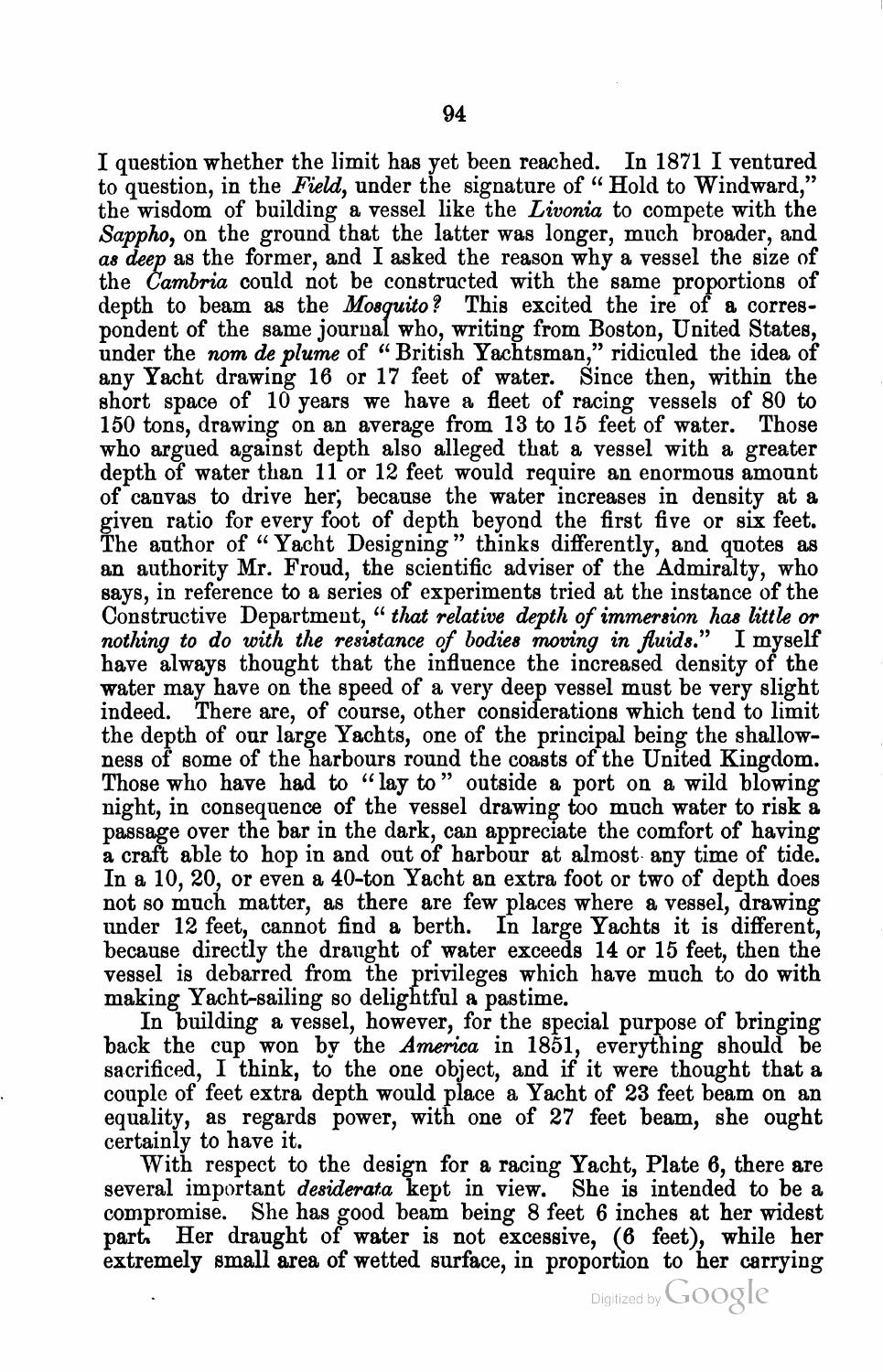 A Treatise on the Construction, Rigging, and Handling of Model Yachts, Ships and Steamers — страница 105