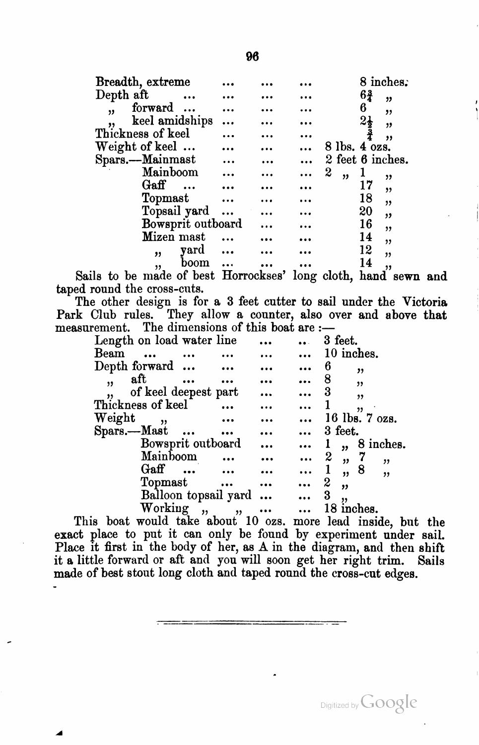 A Treatise on the Construction, Rigging, and Handling of Model Yachts, Ships and Steamers — страница 109