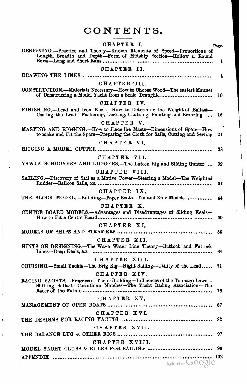 A Treatise on the Construction, Rigging, and Handling of Model Yachts, Ships and Steamers — страница 6