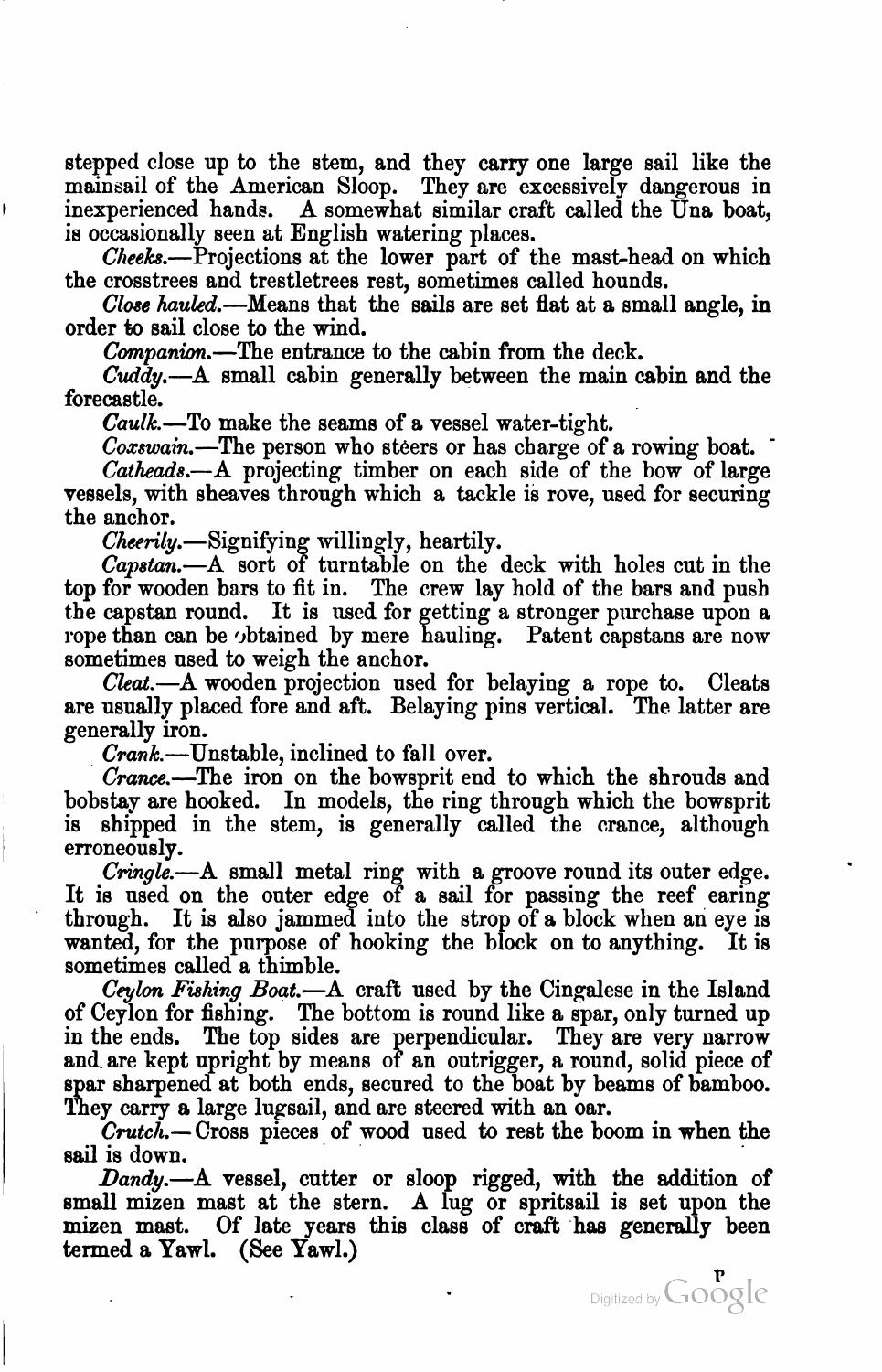 A Treatise on the Construction, Rigging, and Handling of Model Yachts, Ships and Steamers — страница 118