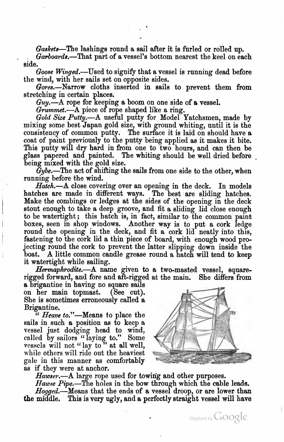 A Treatise on the Construction, Rigging, and Handling of Model Yachts, Ships and Steamers — страница 120