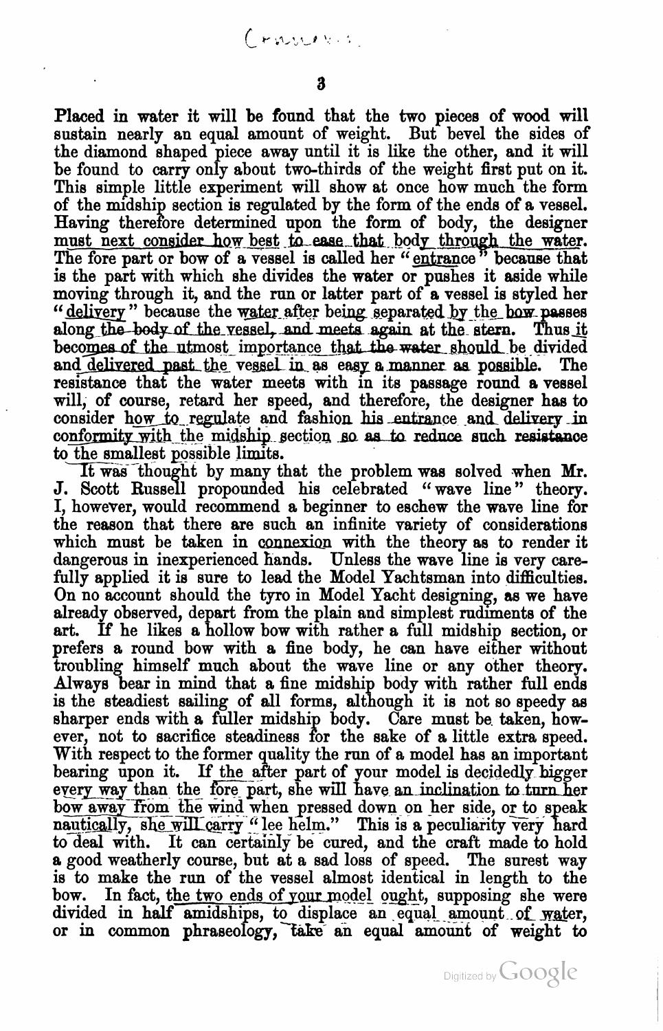 A Treatise on the Construction, Rigging, and Handling of Model Yachts, Ships and Steamers — страница 12