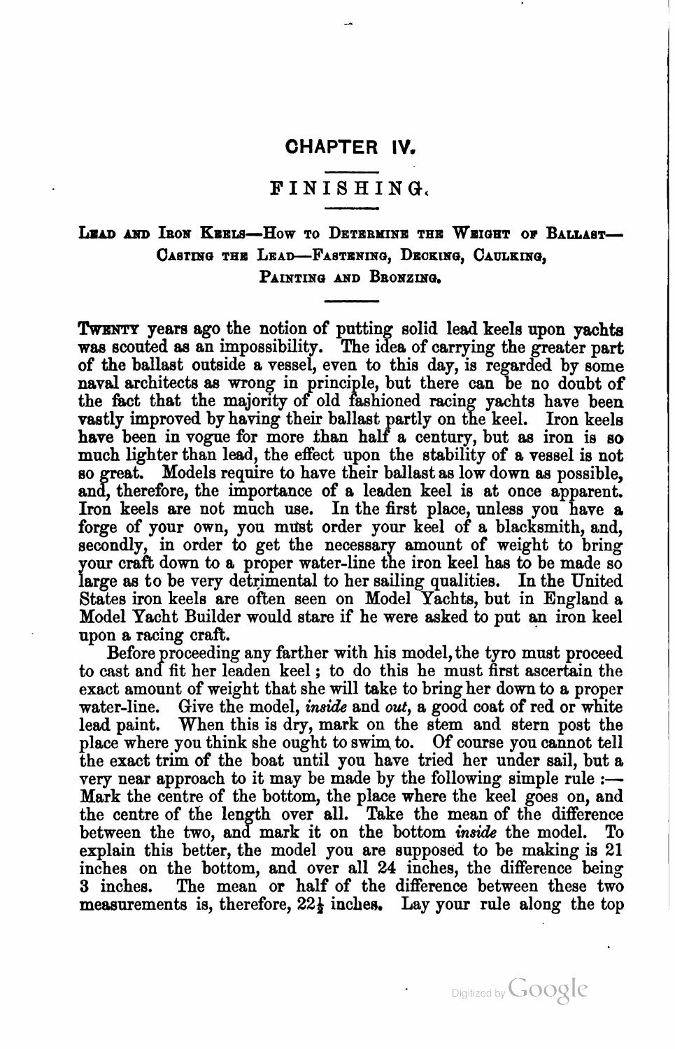 A Treatise on the Construction, Rigging, and Handling of Model Yachts, Ships and Steamers — страница 27