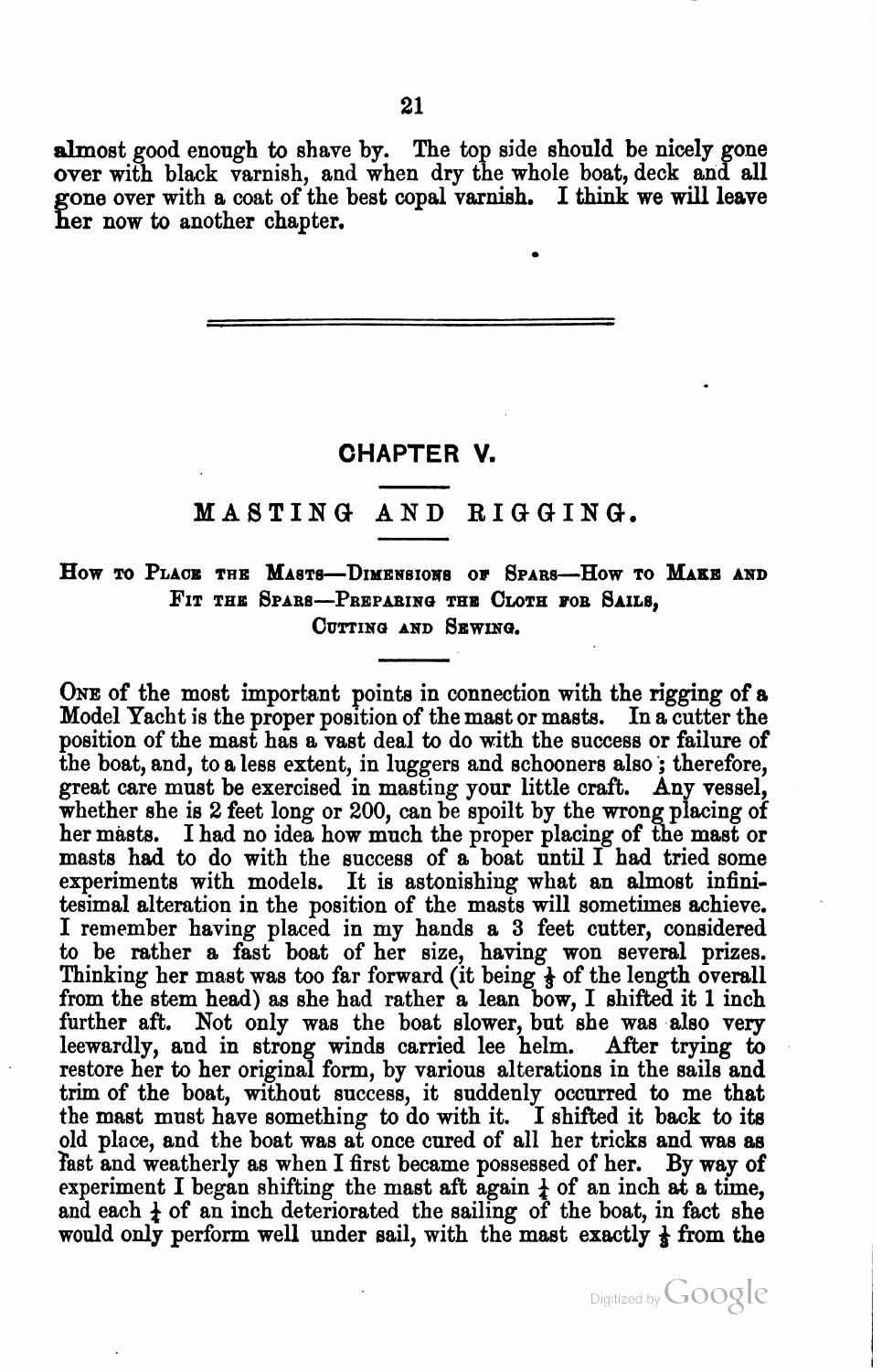 A Treatise on the Construction, Rigging, and Handling of Model Yachts, Ships and Steamers — страница 32