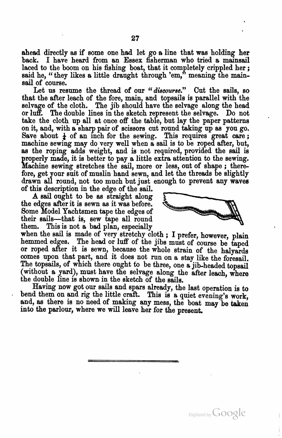 A Treatise on the Construction, Rigging, and Handling of Model Yachts, Ships and Steamers — страница 38