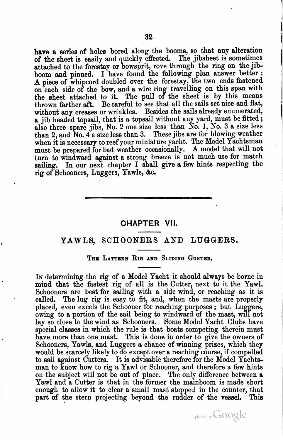 A Treatise on the Construction, Rigging, and Handling of Model Yachts, Ships and Steamers — страница 43