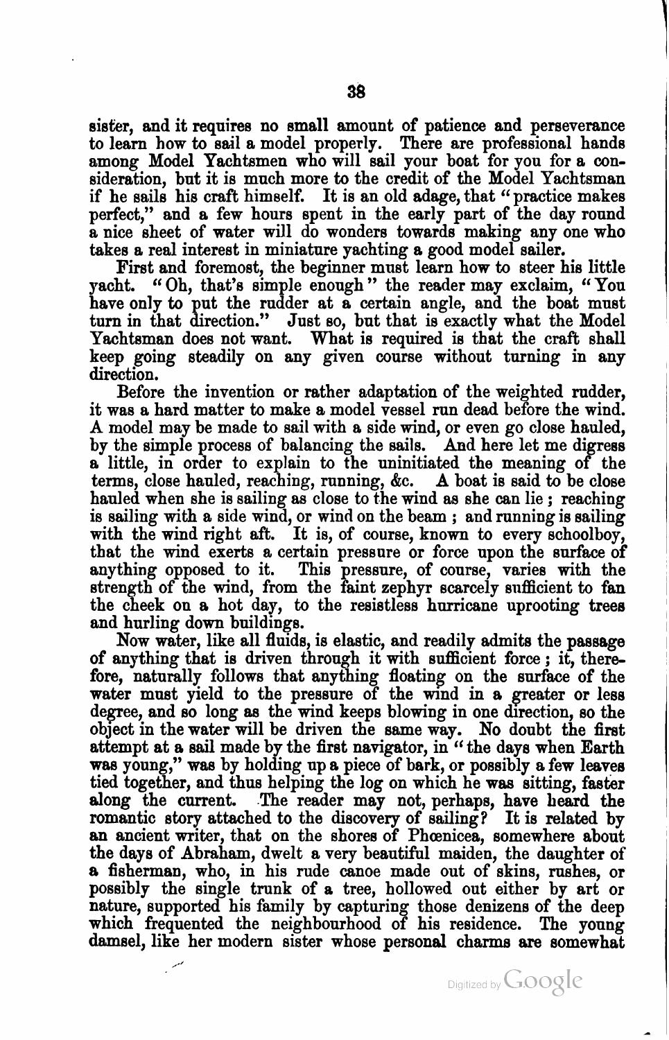 A Treatise on the Construction, Rigging, and Handling of Model Yachts, Ships and Steamers — страница 49