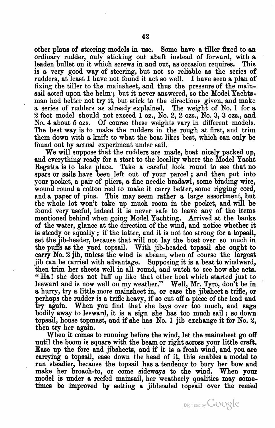 A Treatise on the Construction, Rigging, and Handling of Model Yachts, Ships and Steamers — страница 53