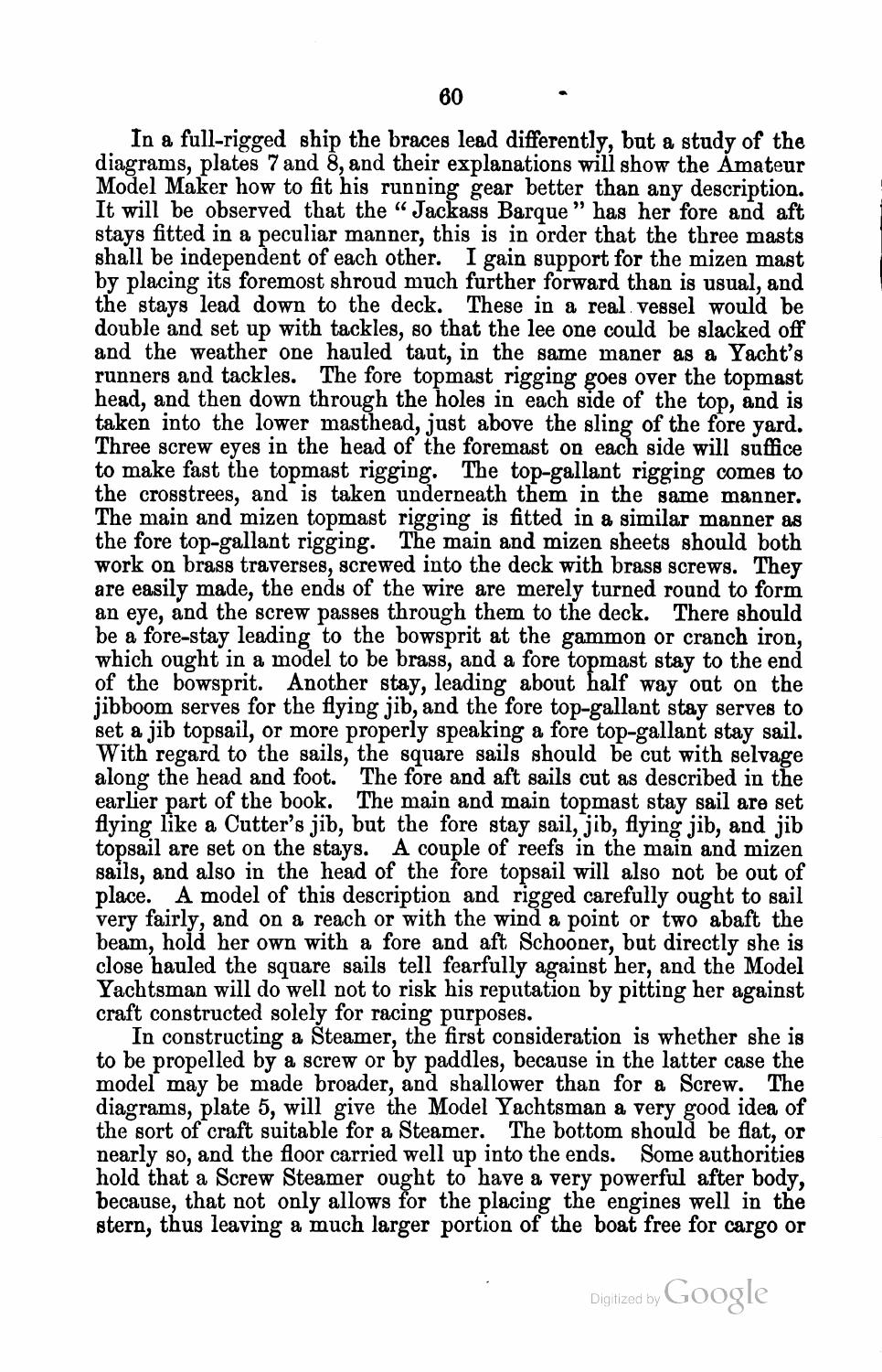 A Treatise on the Construction, Rigging, and Handling of Model Yachts, Ships and Steamers — страница 71