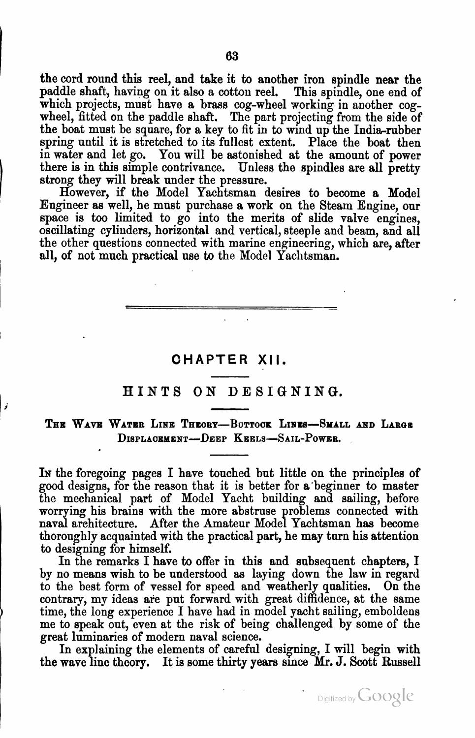 A Treatise on the Construction, Rigging, and Handling of Model Yachts, Ships and Steamers — страница 74