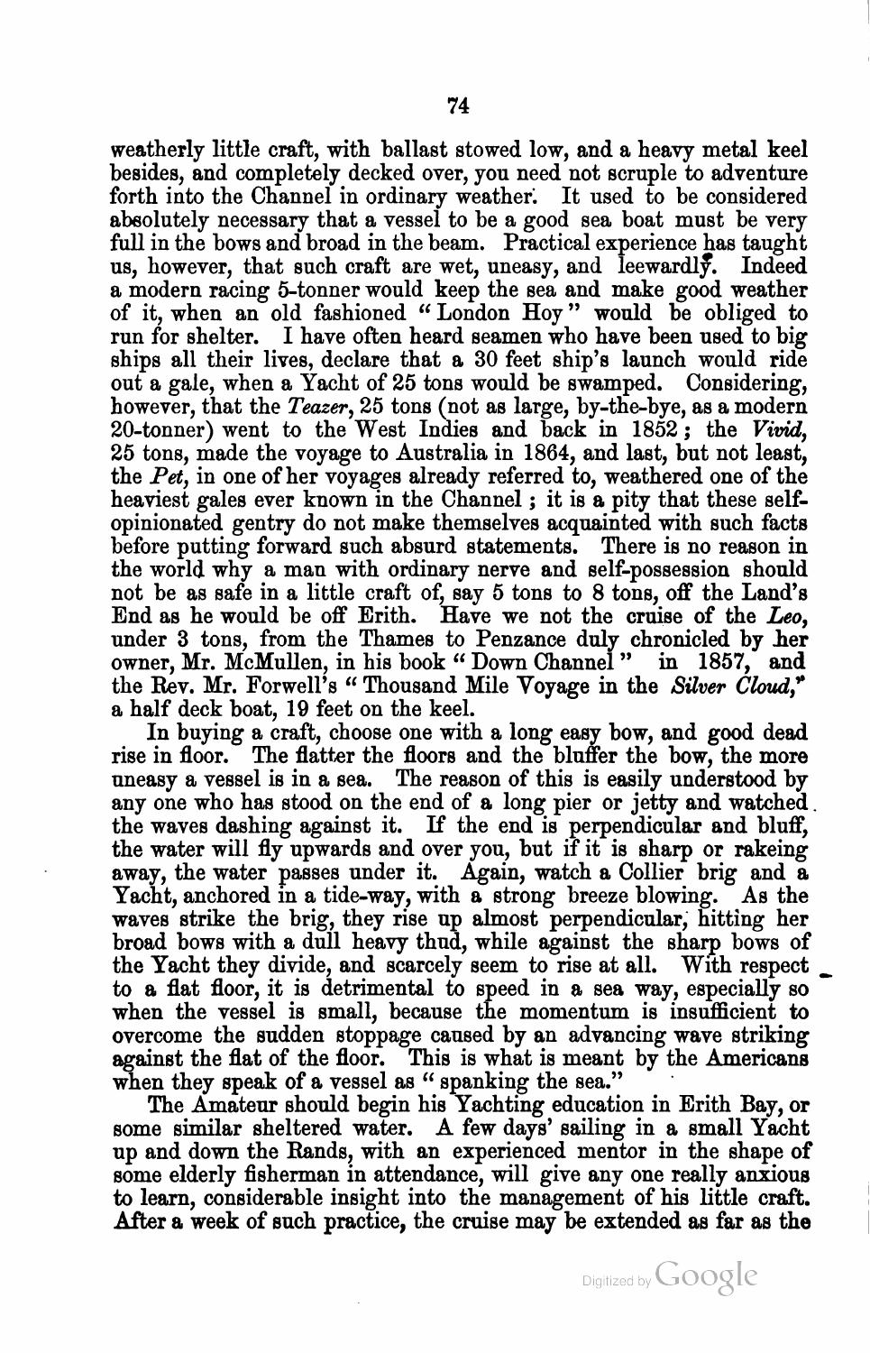 A Treatise on the Construction, Rigging, and Handling of Model Yachts, Ships and Steamers — страница 85