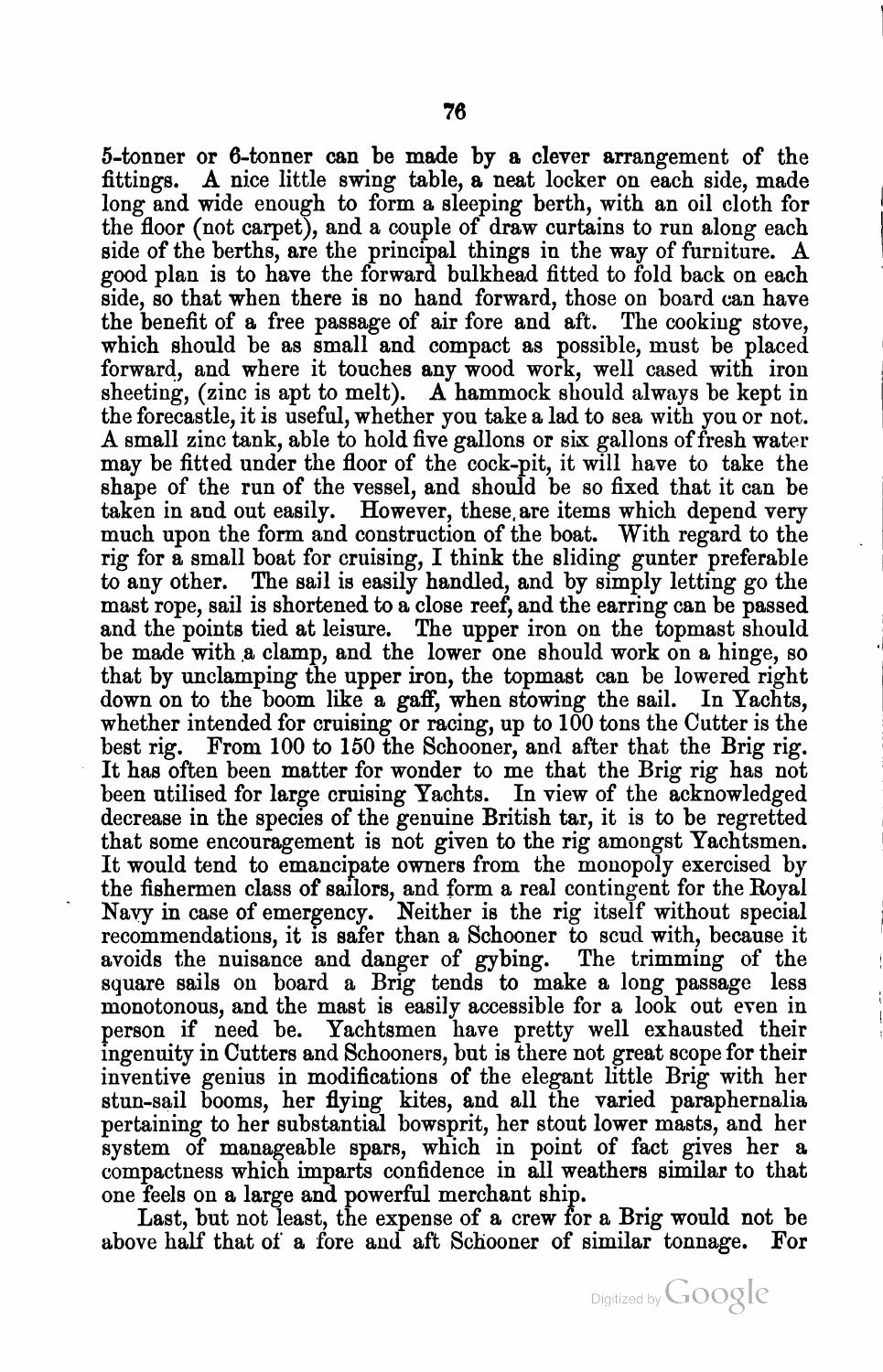 A Treatise on the Construction, Rigging, and Handling of Model Yachts, Ships and Steamers — страница 87