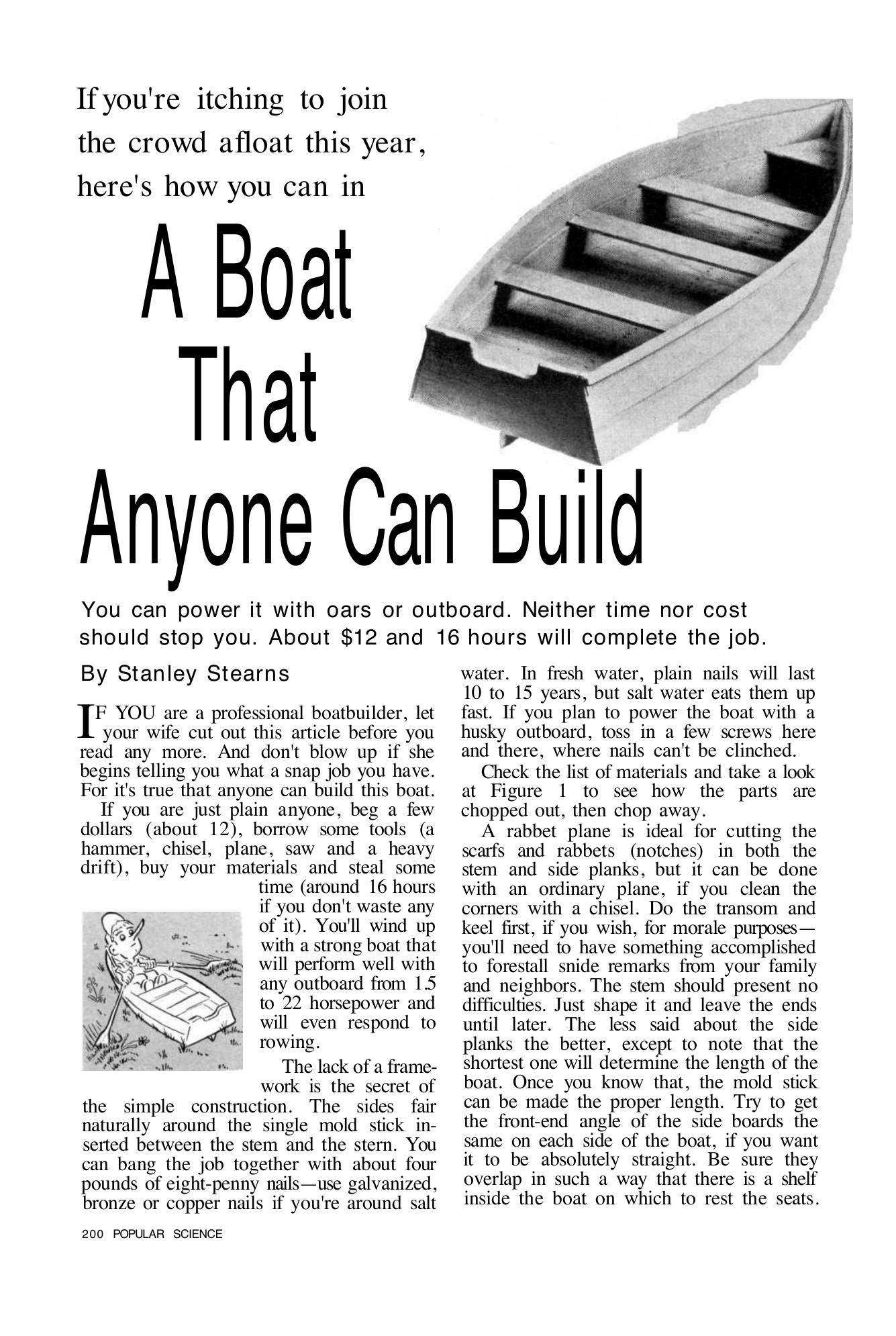 Anyone's Boat — страница 1