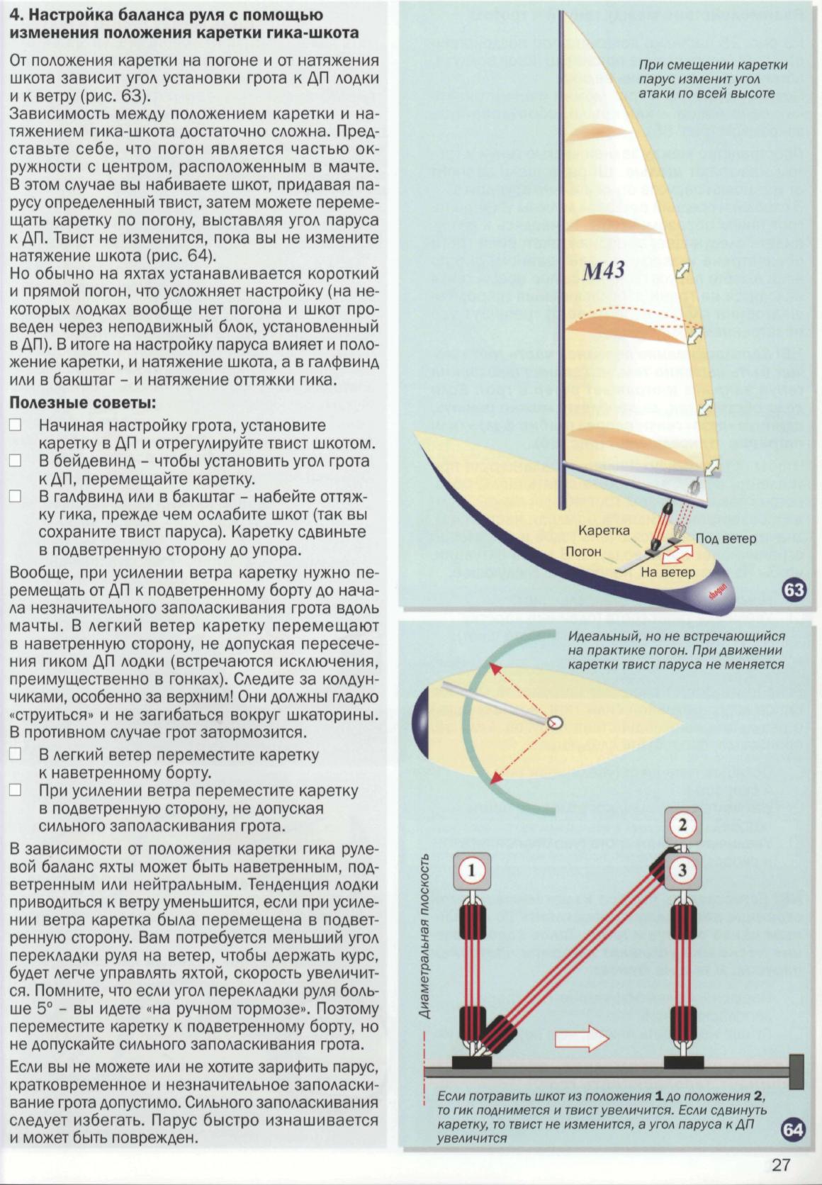 Настройка парусов и такелажа — страница 29