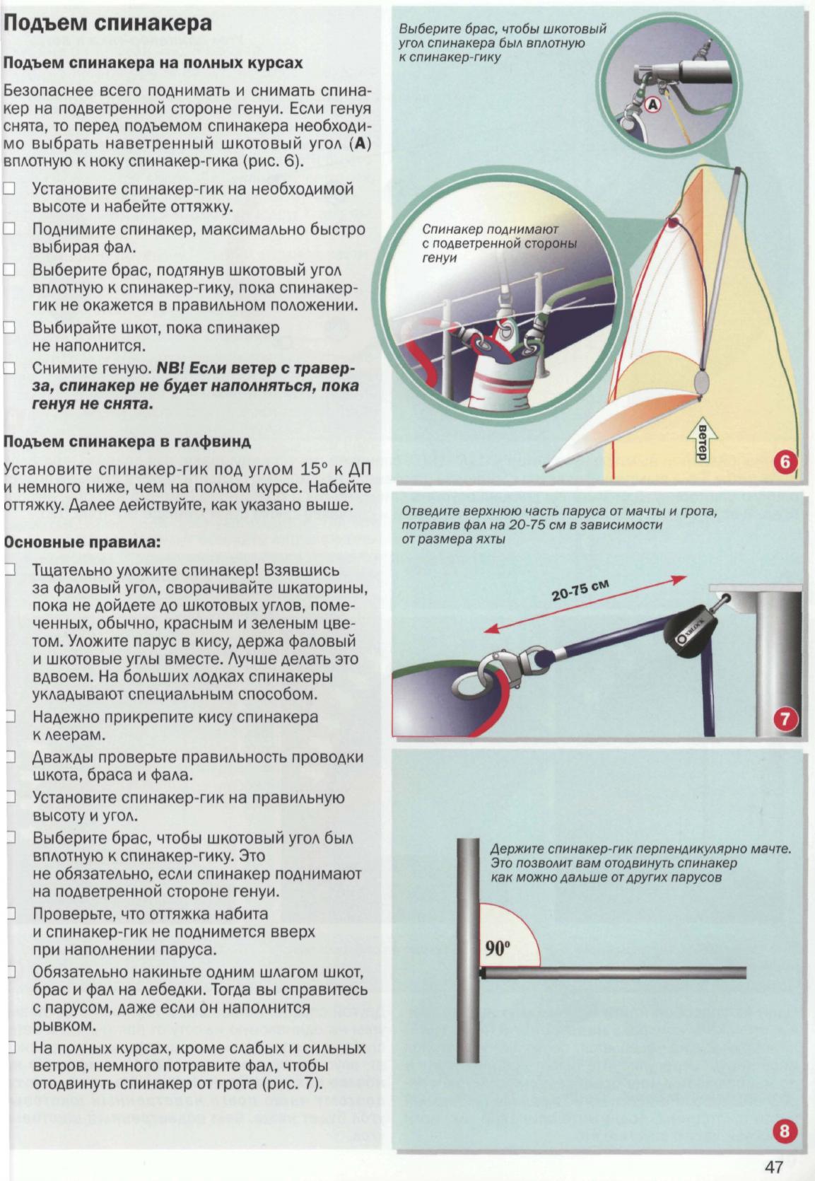 Настройка парусов и такелажа — страница 47