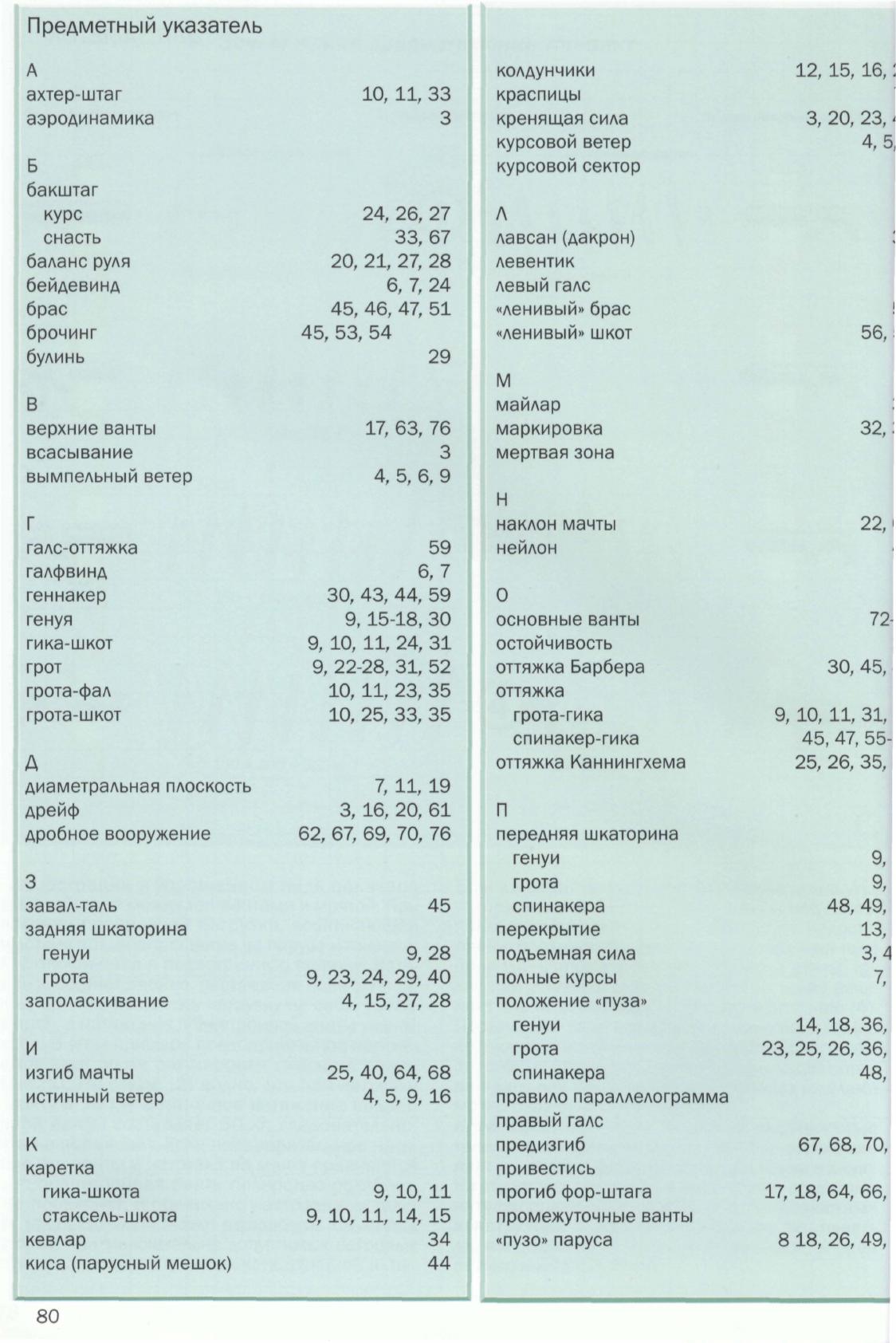 Настройка парусов и такелажа — страница 78