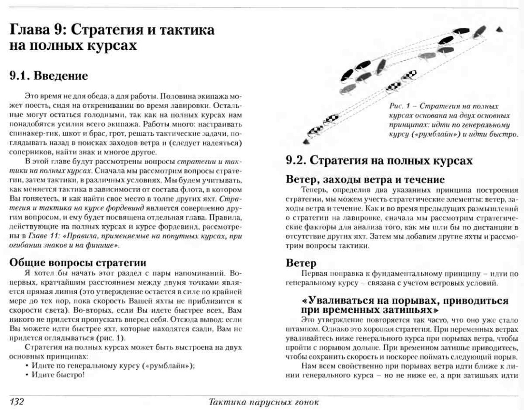 Тактика парусных гонок — страница 131
