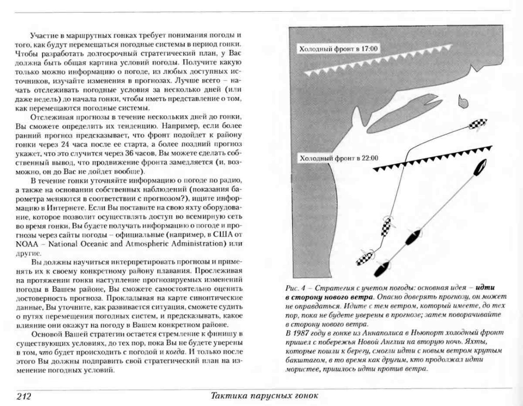 Тактика парусных гонок — страница 211