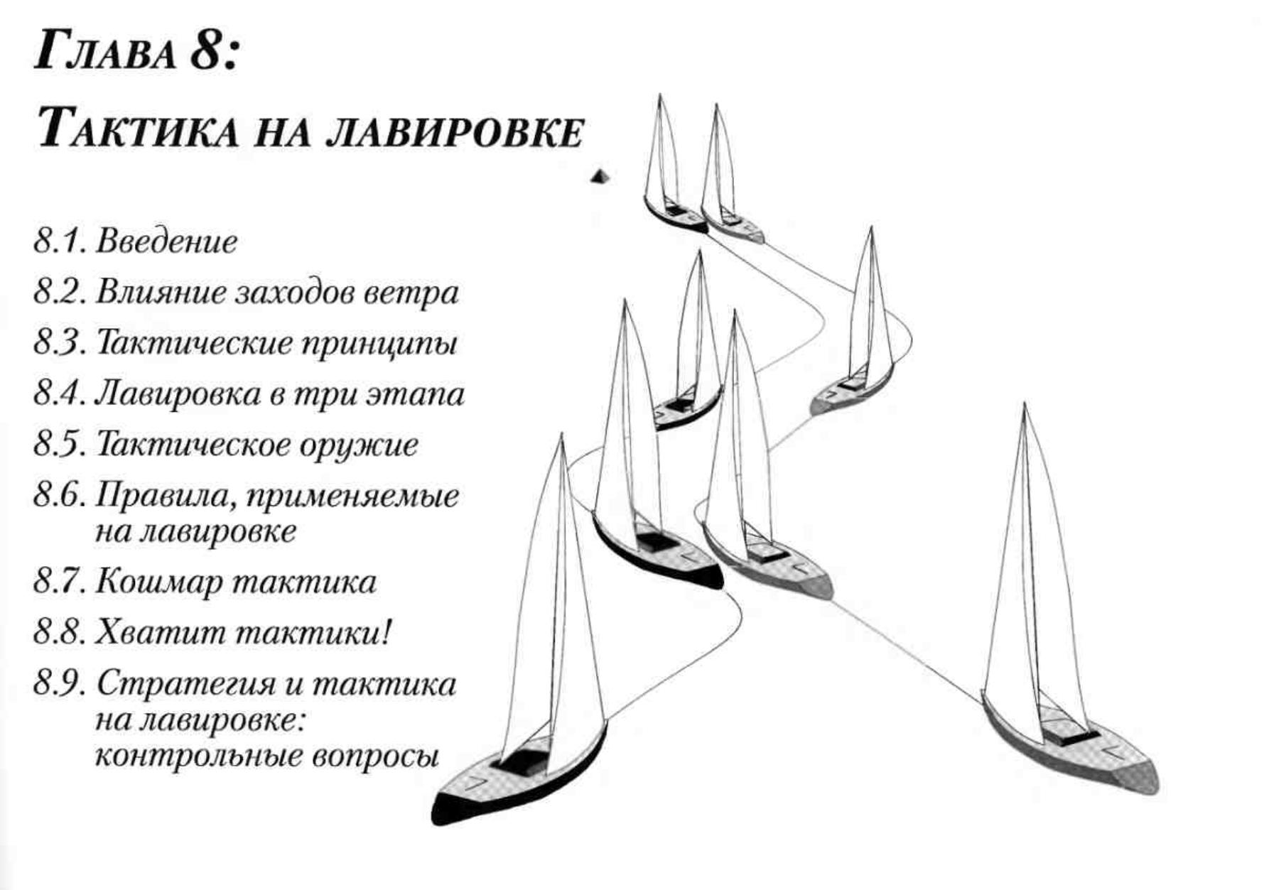 Тактика парусных гонок — страница 95
