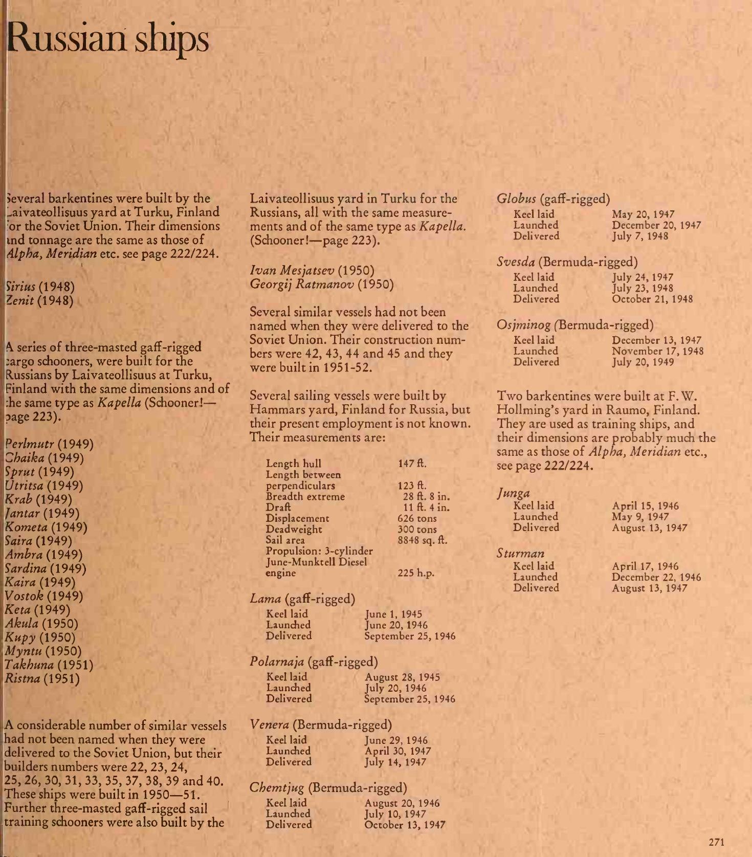 Great Sailing Ships — страница 271