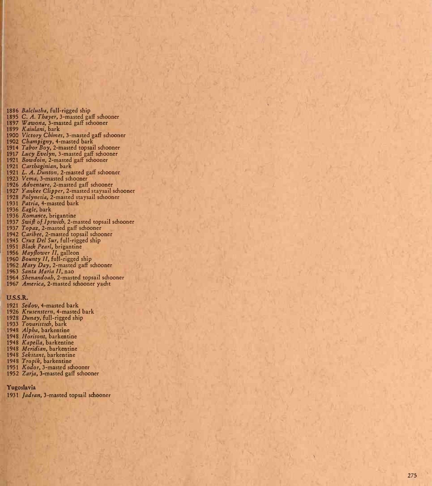 Great Sailing Ships — страница 275